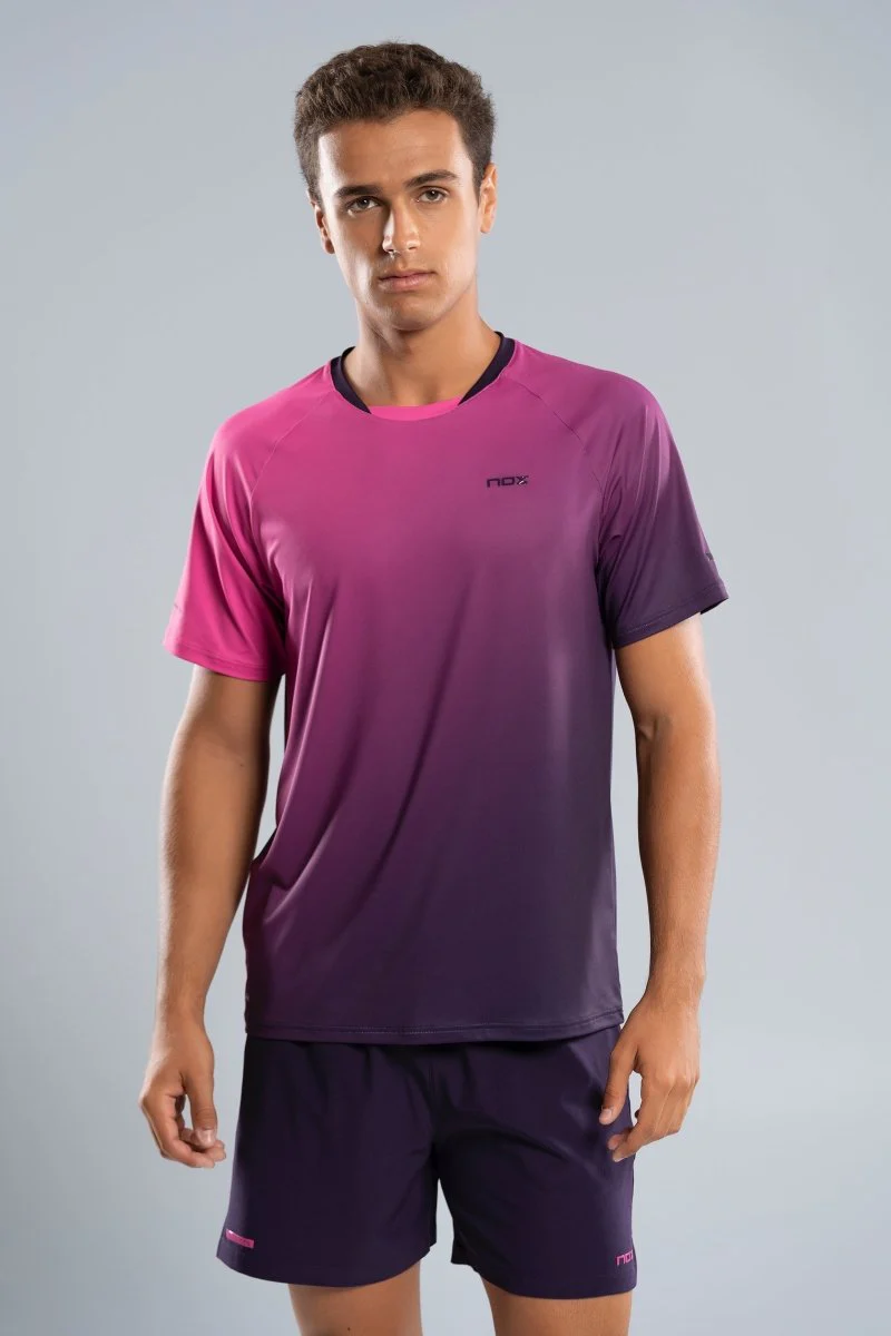 T-shirt NOX Homme PRO Blackberry Rose Degraded