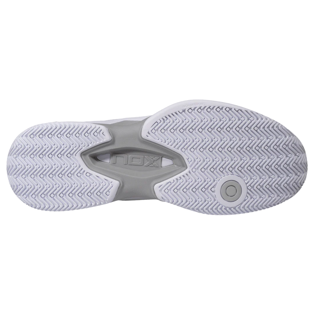 Chaussures Padel AT10 LUX blanc/gris