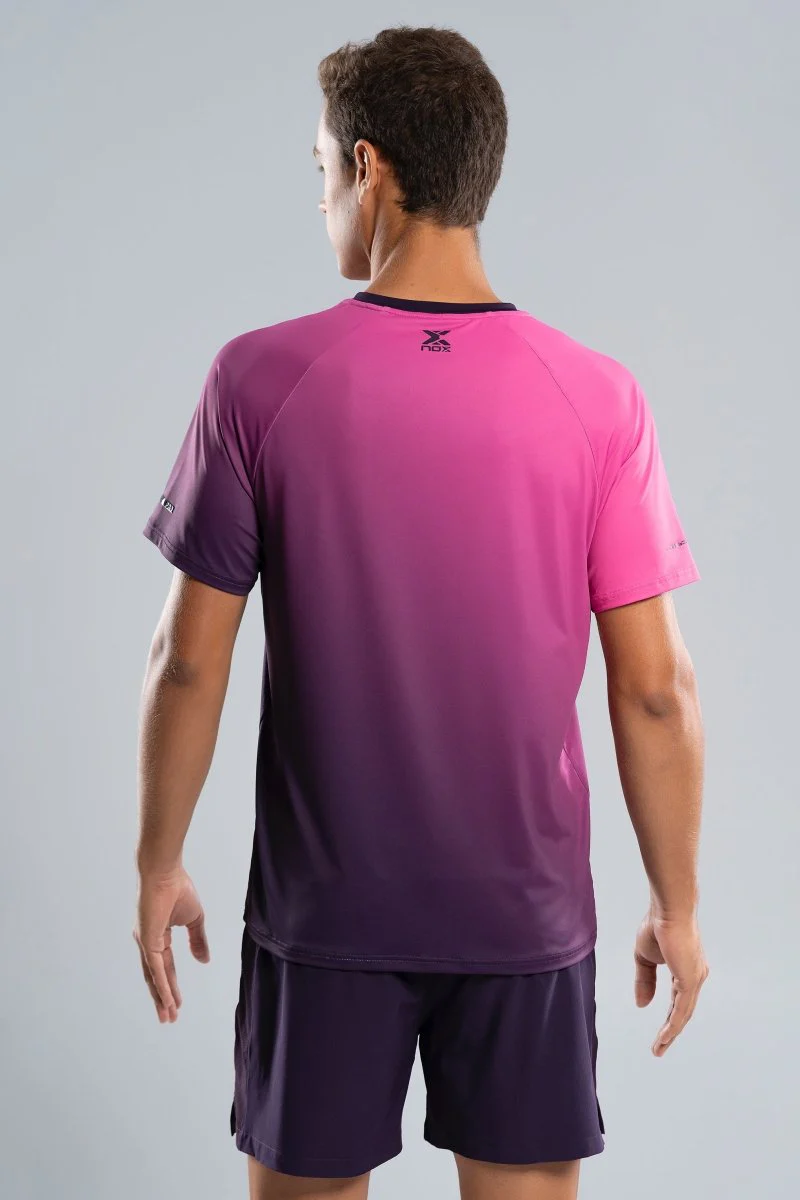 T-shirt NOX Homme PRO Blackberry Rose Degraded