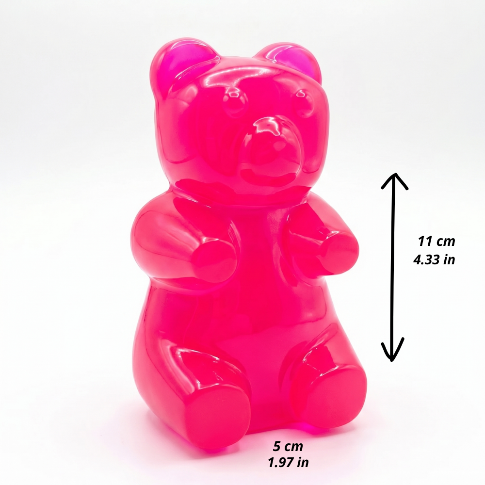 Oso Estilo Gominola Mediano NEON