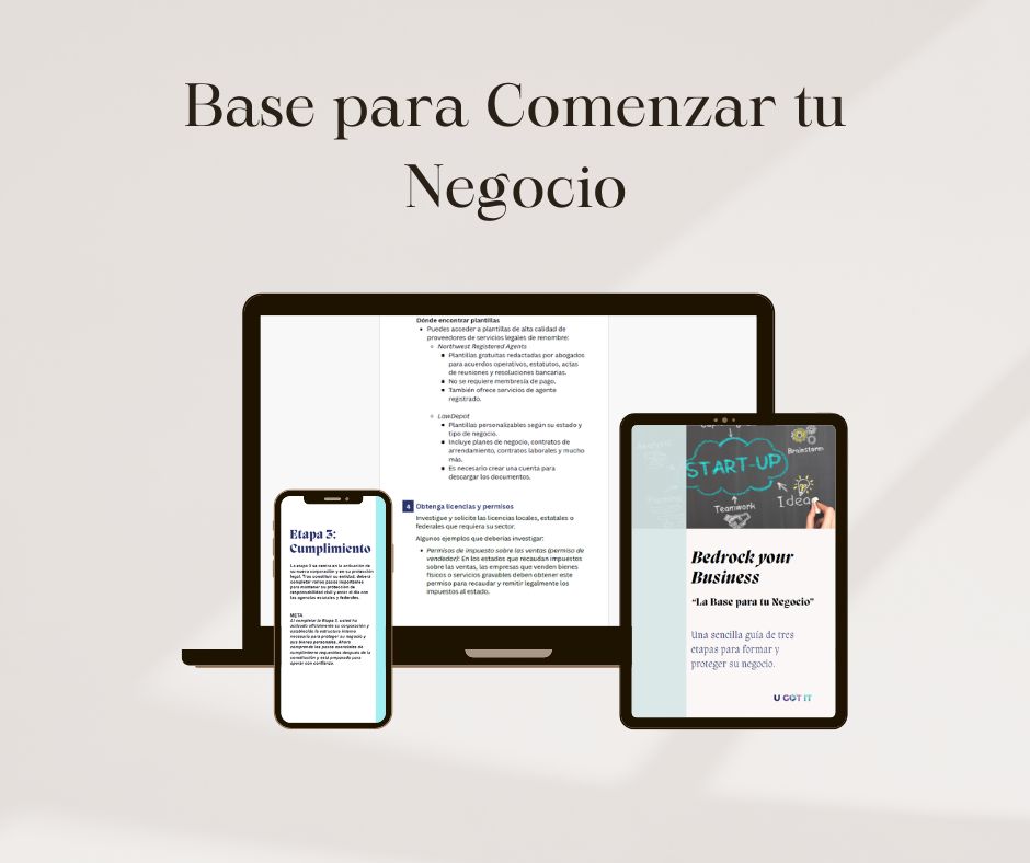 La Guía para la Base de tu Negocio