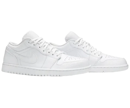 Jordan 1 Low Triple White