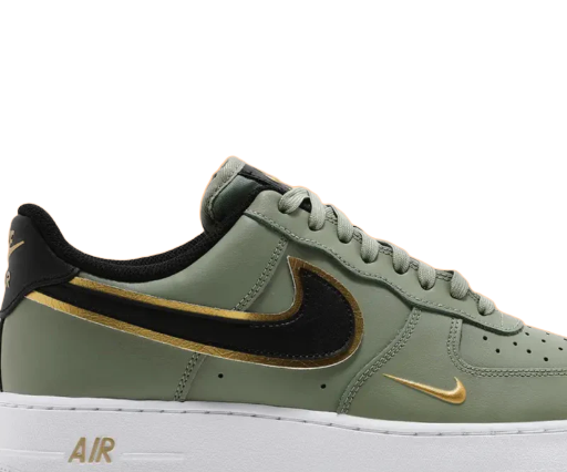 Air Force 1 Metallic Oil Green