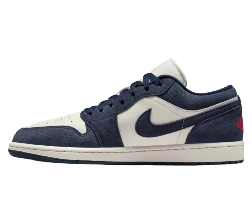 Jordan 1 Low SE Obsidian University Gold