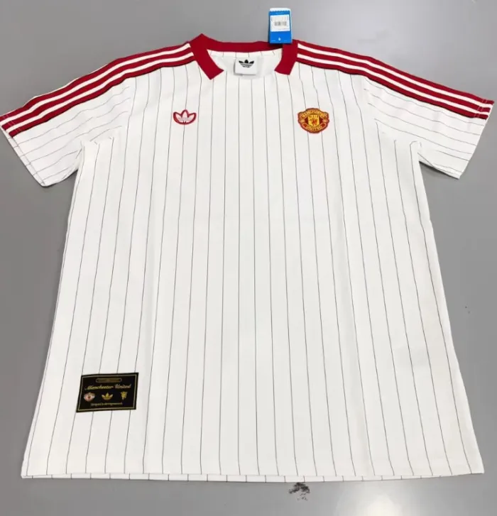 25/26 Manchester United Icons Man Jersey White