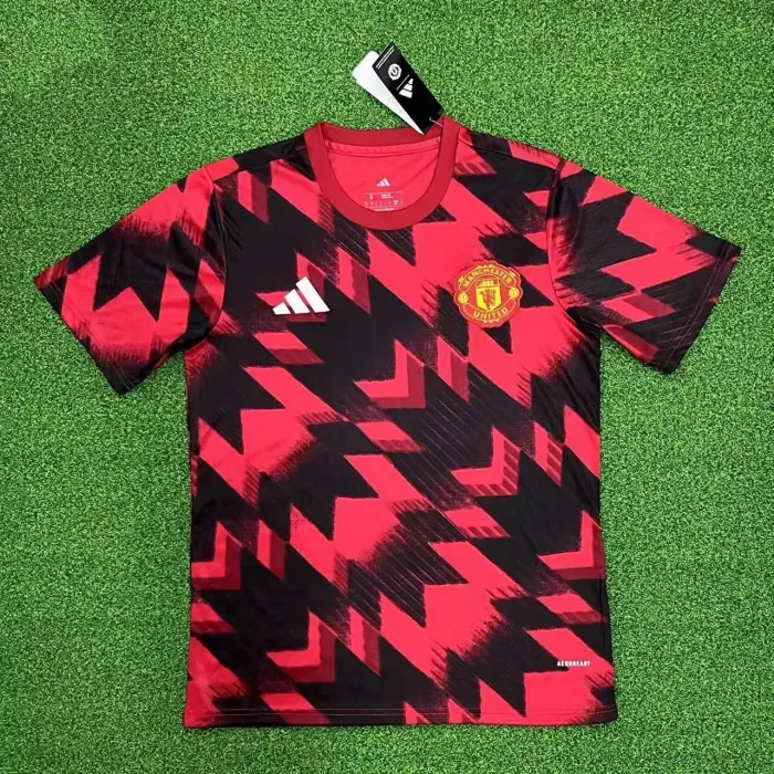 25/26 Manchester United Man Red-Black Training Jersey
