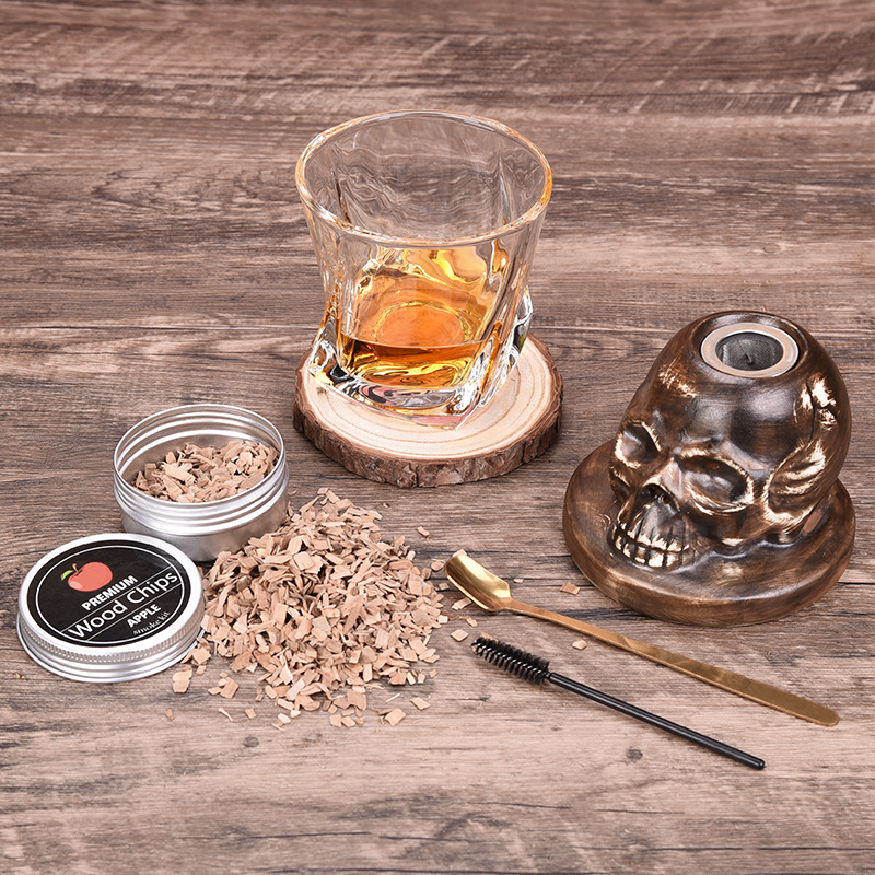 Amber Aura Creative Whiskey Smoker Kit as festival gift