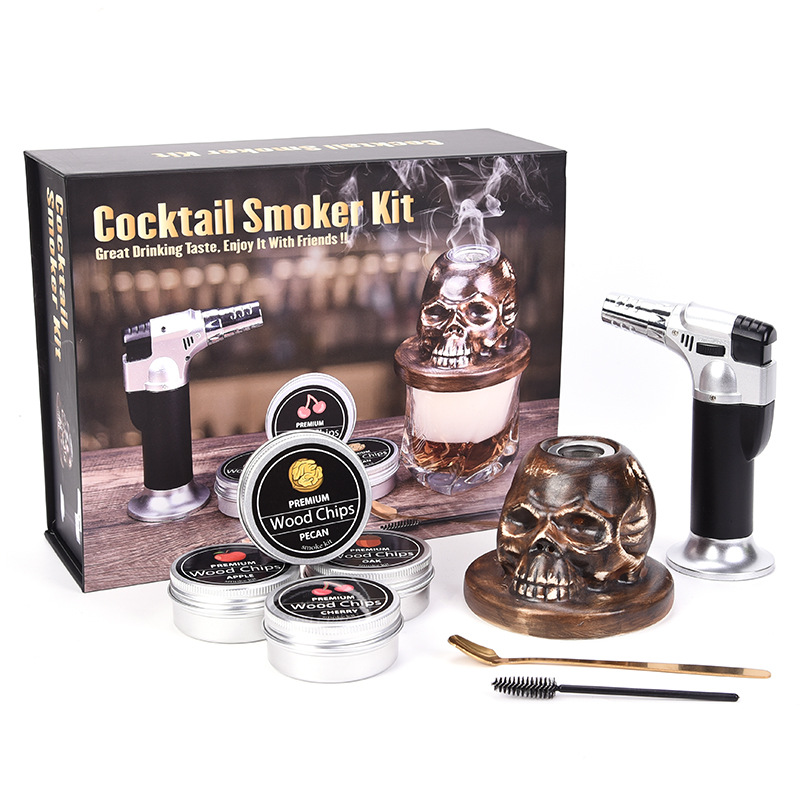 Amber Aura Creative Whiskey Smoker Kit as festival gift