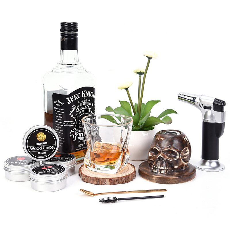 Amber Aura Creative Whiskey Smoker Kit as festival gift
