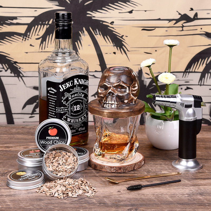 Amber Aura Creative Whiskey Smoker Kit as festival gift