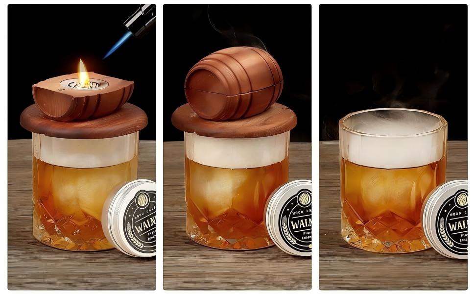 Whiskey Smoker Infusion Shaped