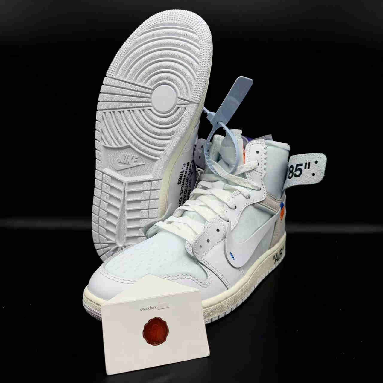Nike Air Jordan 1 Off-White White