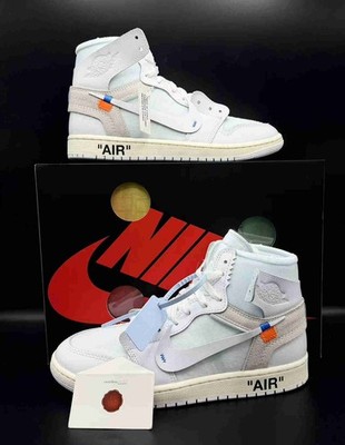 Nike Air Jordan 1 Off-White White