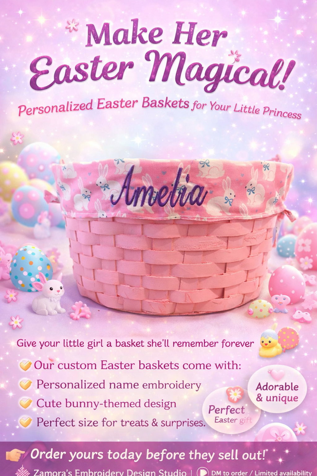 Personalized Easter Basket