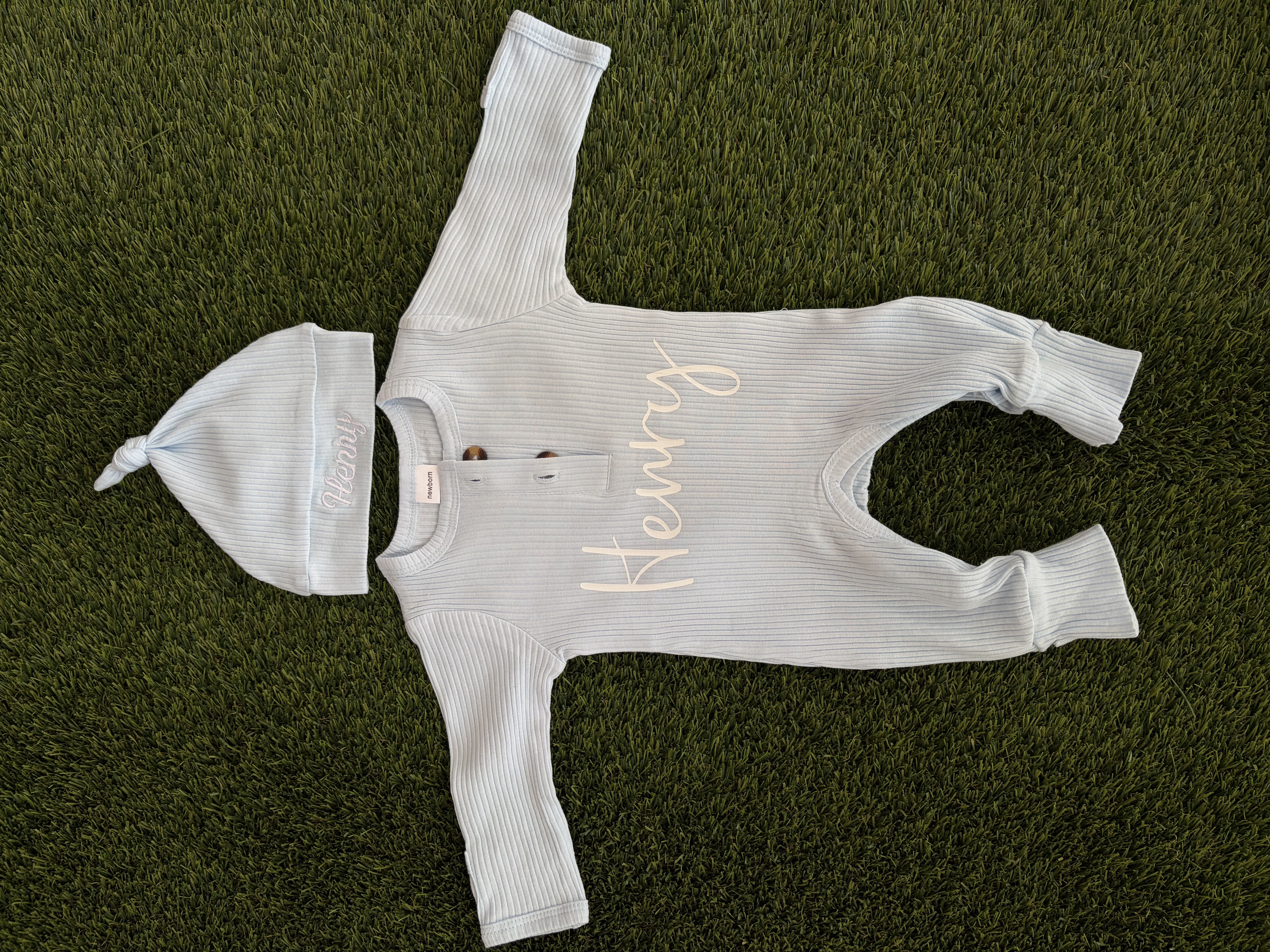 Personalized Baby Romper Set