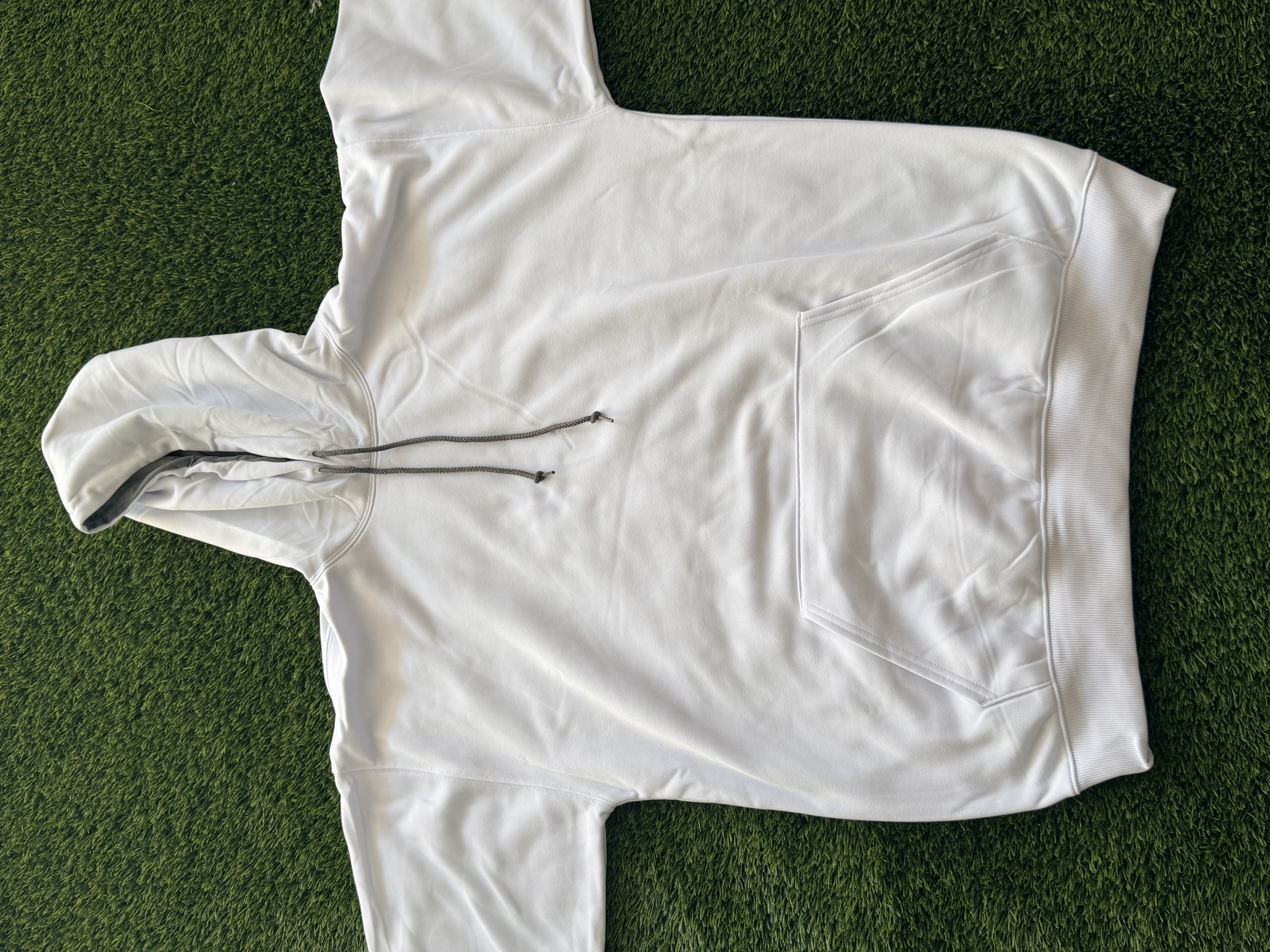 DRY-FIT Classic White Sweater CUSTOM WITH YOUR LOGO