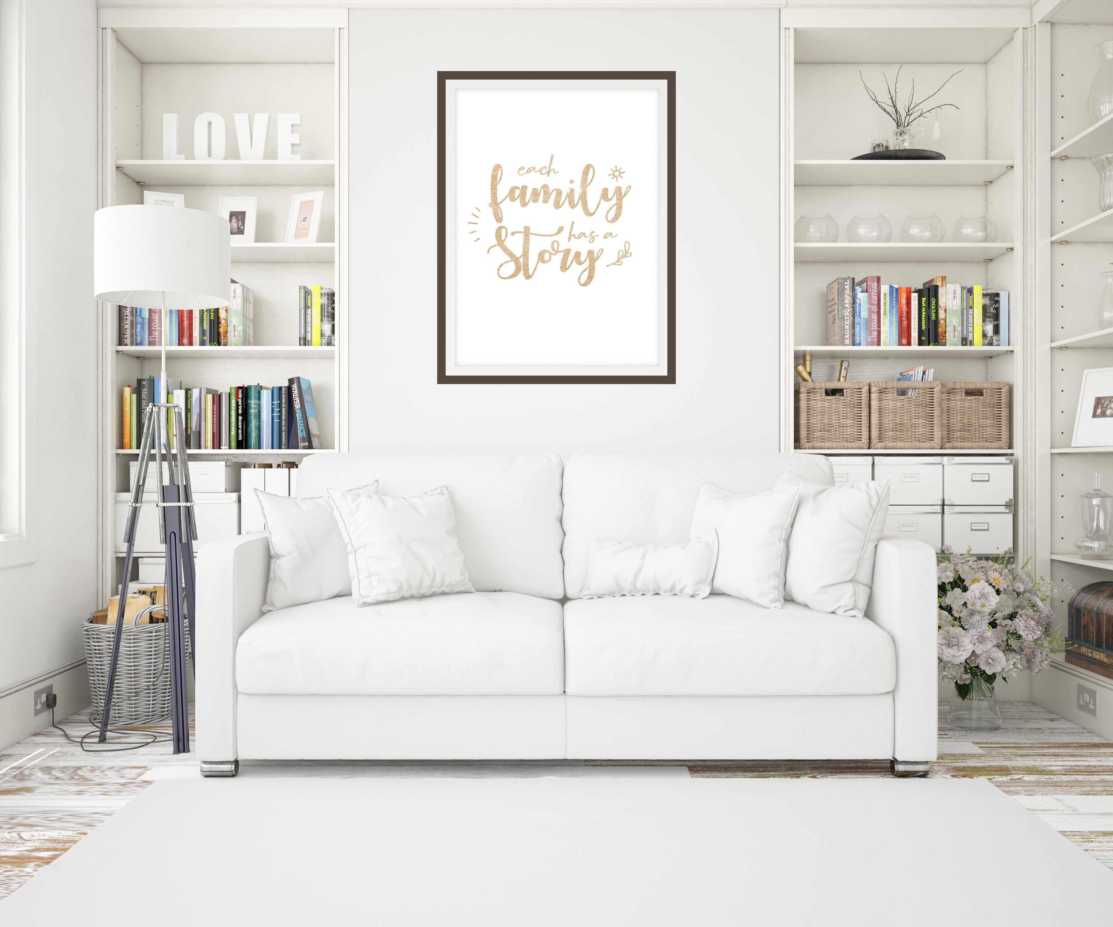 Each Family Has a Story Printable Wall Art