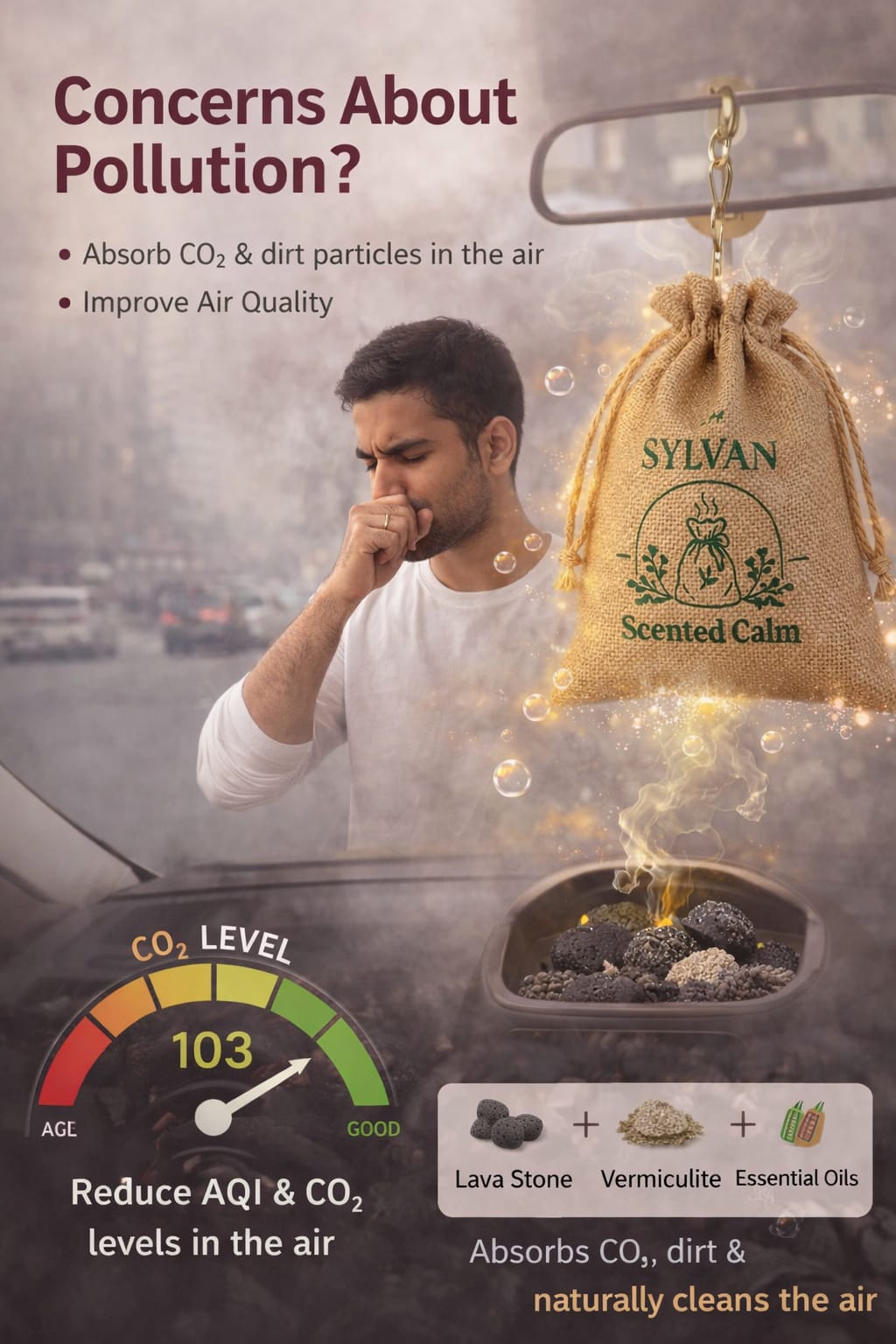 Sylvan Rosemary&Lemongrass Aroma Pouch 