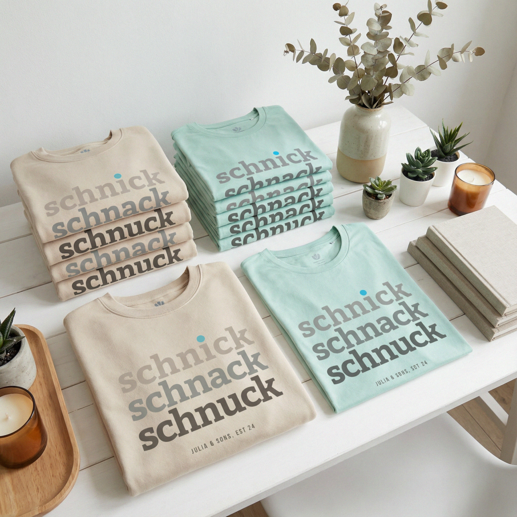 SCHNICK, SCHNACK, SCHNUCK – Sweatshirt – leicht oversize 