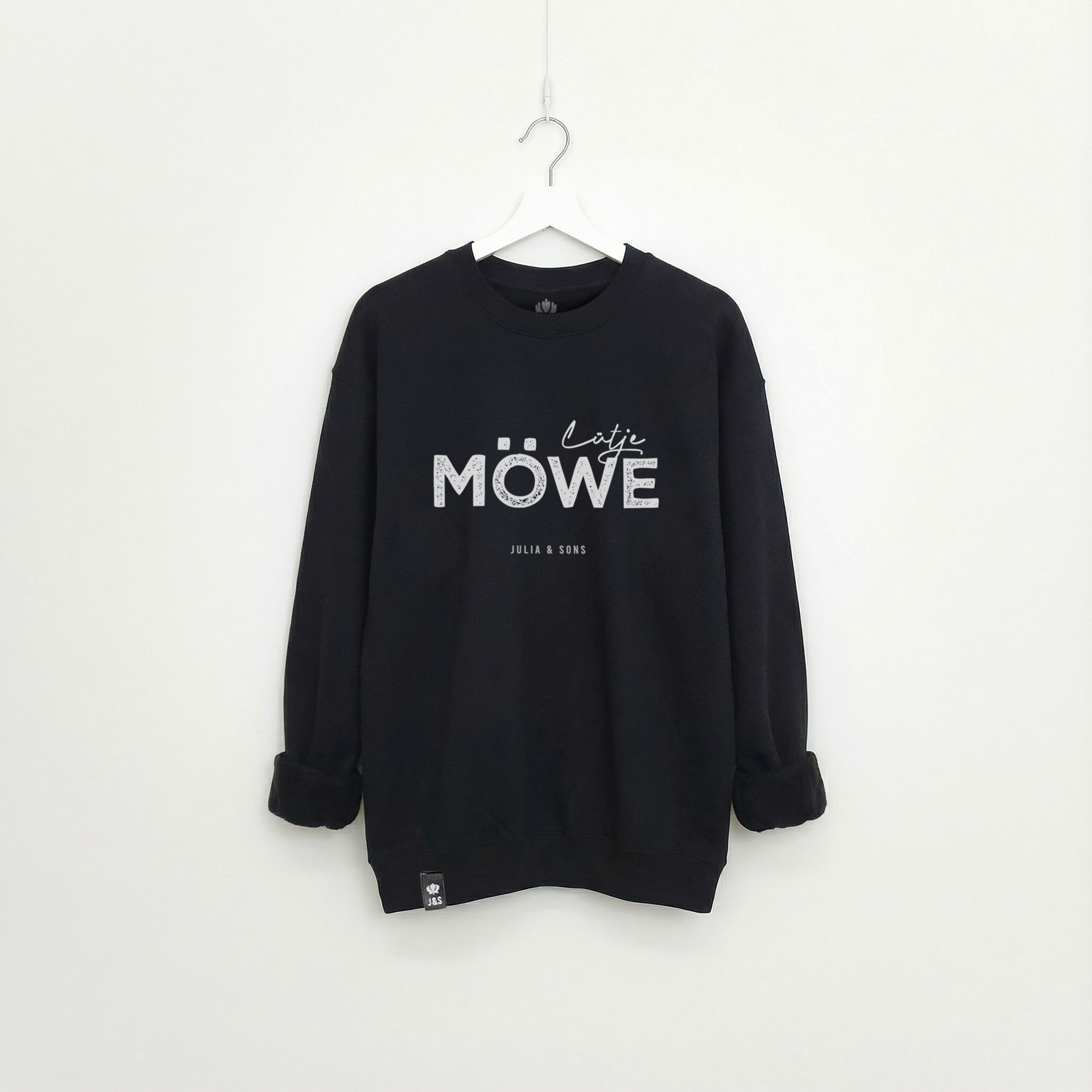 LÜTJE MÖWE – Sweatshirt – leicht oversize 