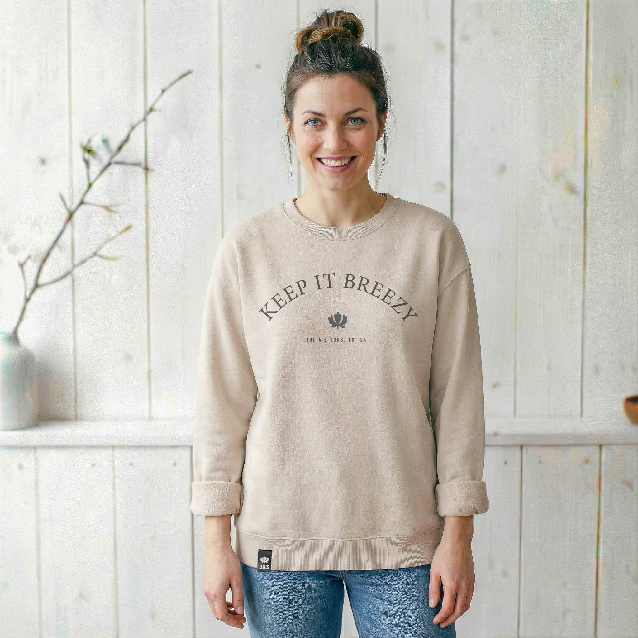 BREEZY – Sweatshirt – leicht oversize 
