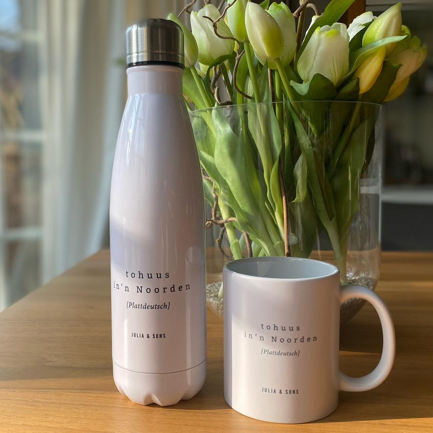 TOHUUS IN´N NOORDEN - Thermoflasche | Nordisches Design