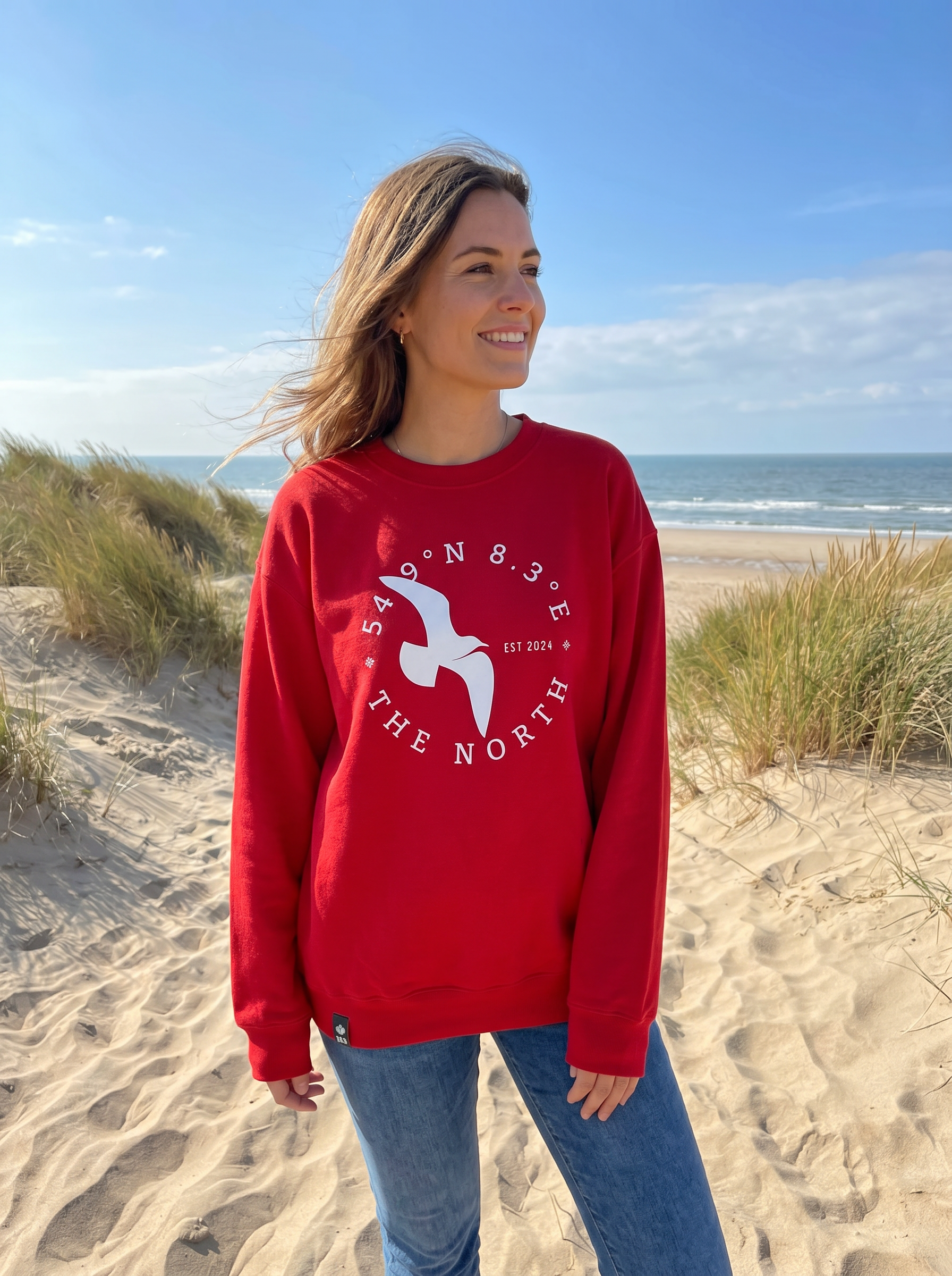 THE NORTH – Sweatshirt – leicht oversize 