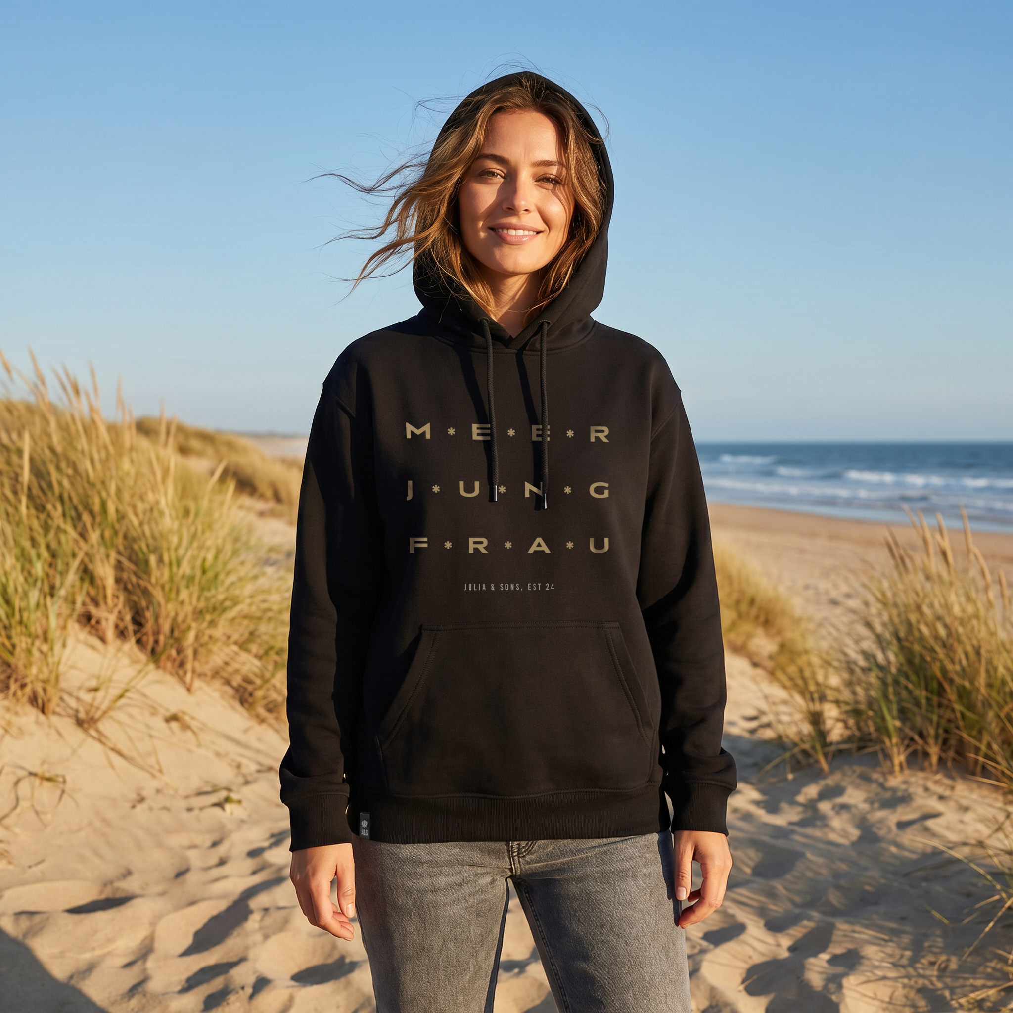 MEERJUNGFRAU – Hoodie – leicht oversize