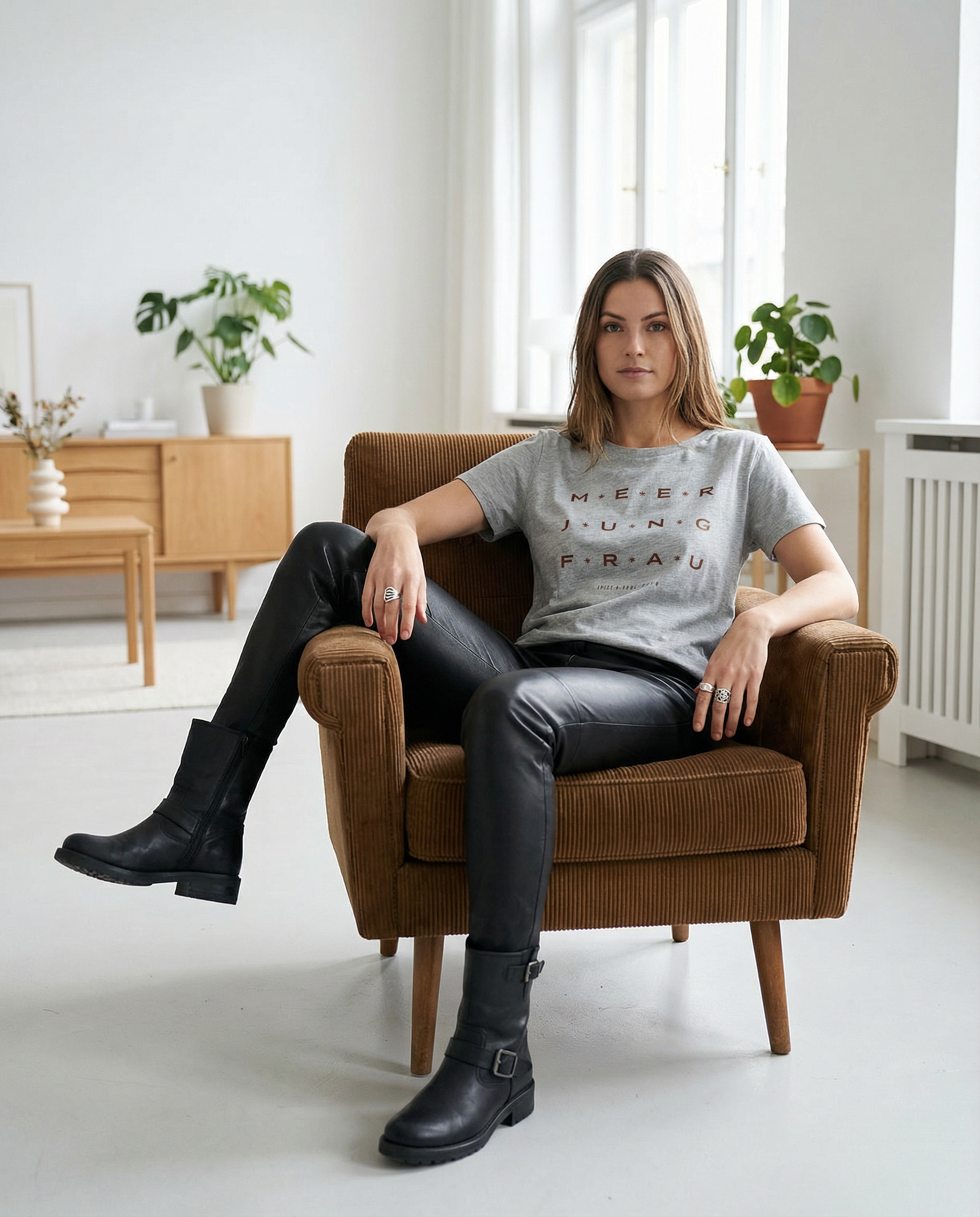 MEERJUNGFRAU - T-Shirt - leicht oversize