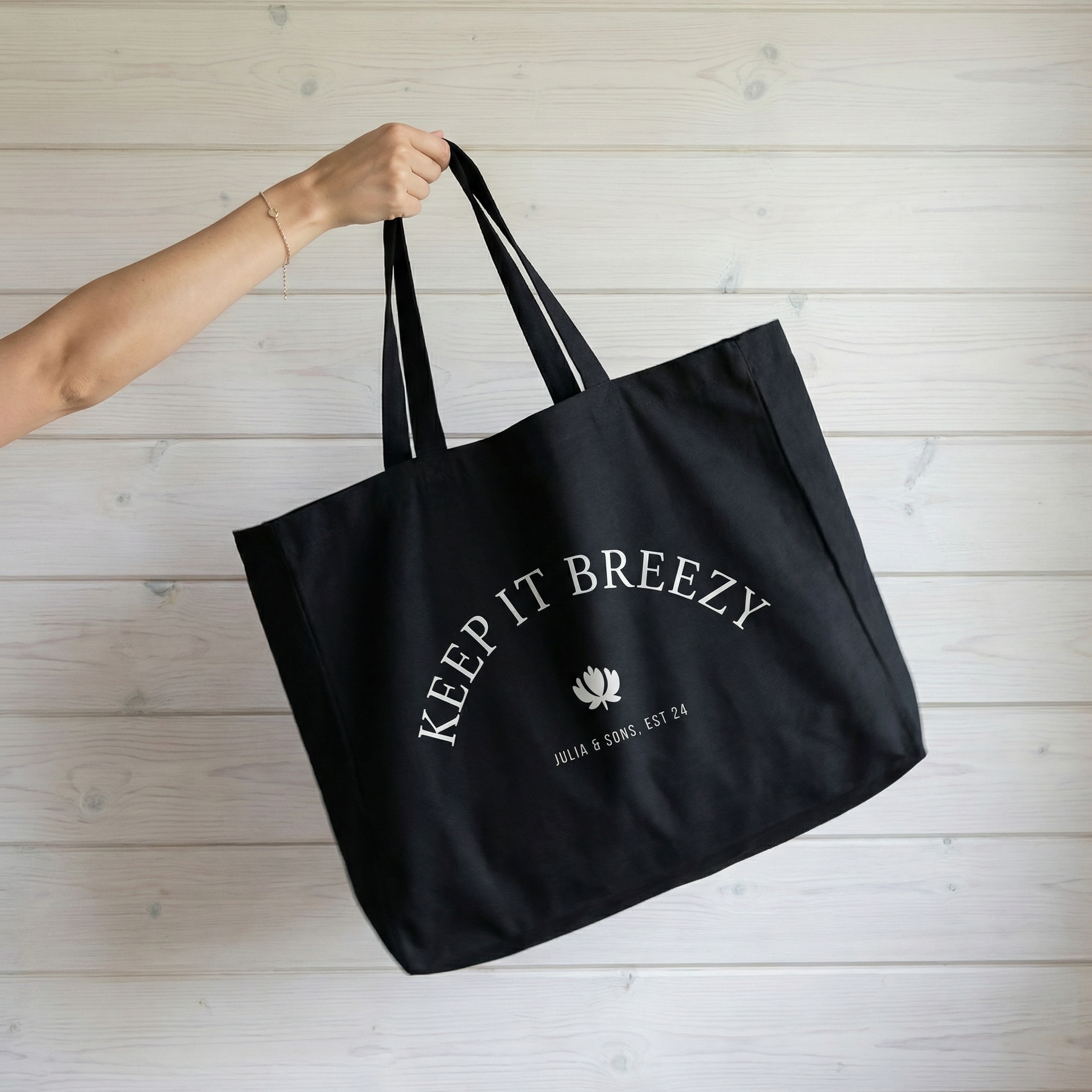 KEEP IT BREEZY – Shopping Bag