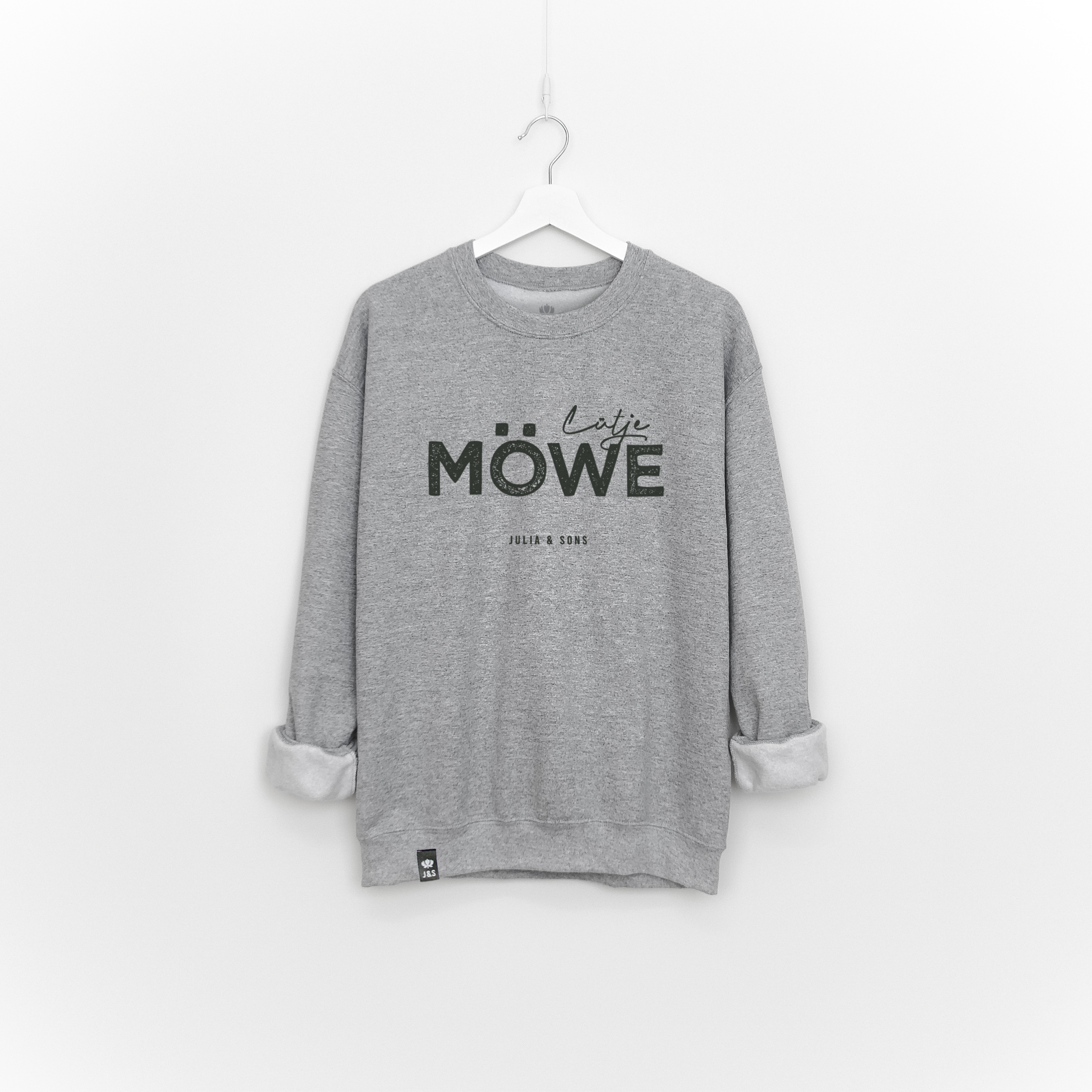 LÜTJE MÖWE – Sweatshirt – leicht oversize 