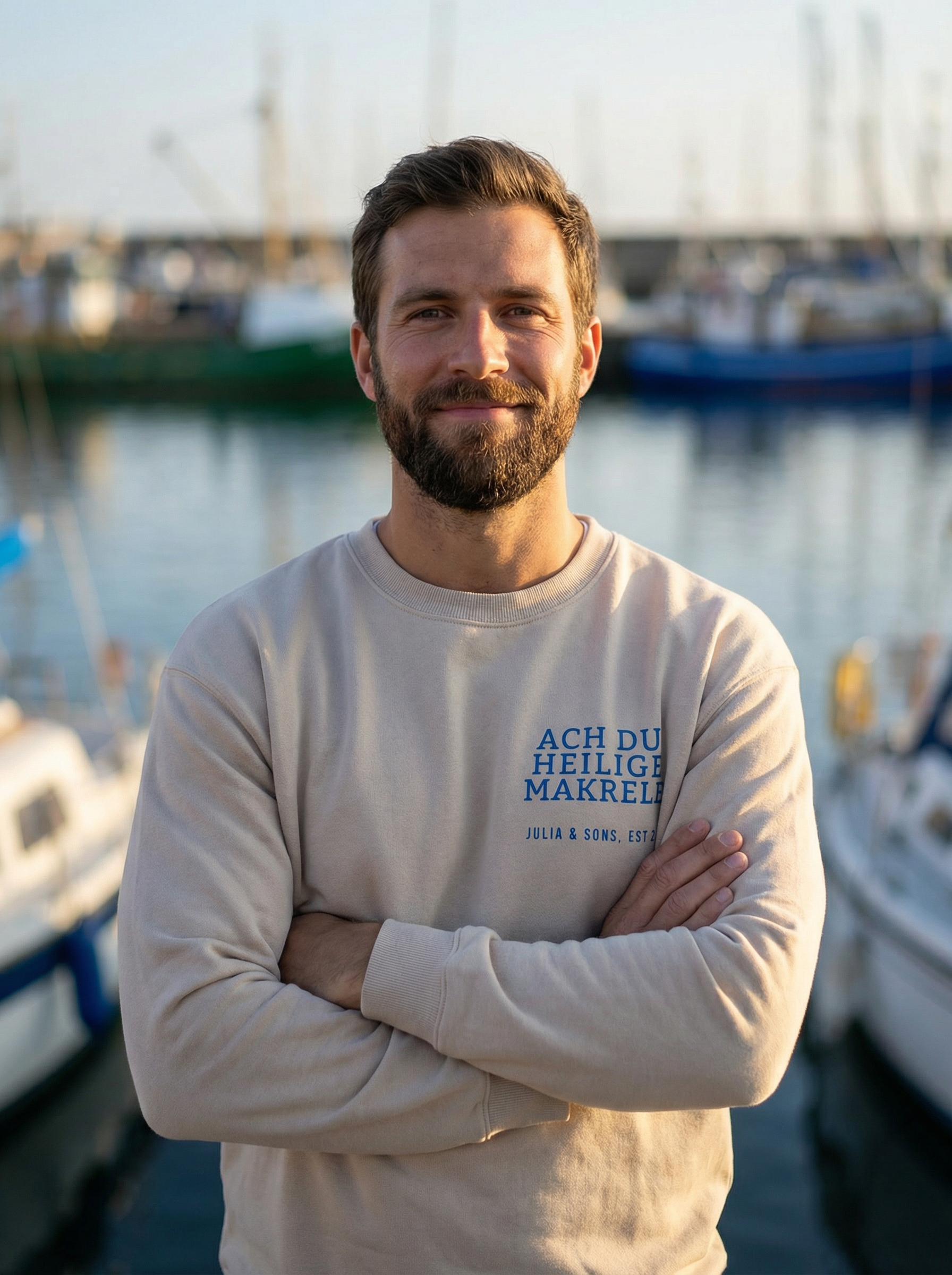 HEILIGE MAKRELE – Sweatshirt 