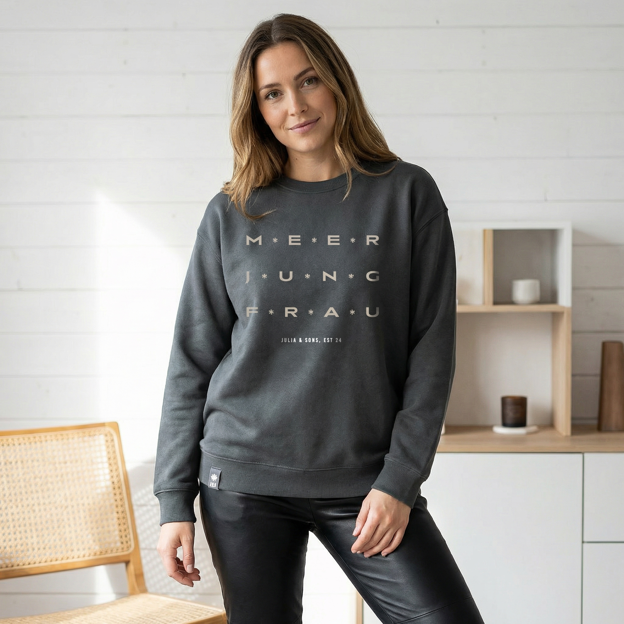 MEERJUNGFRAU – Sweatshirt – leicht oversize 