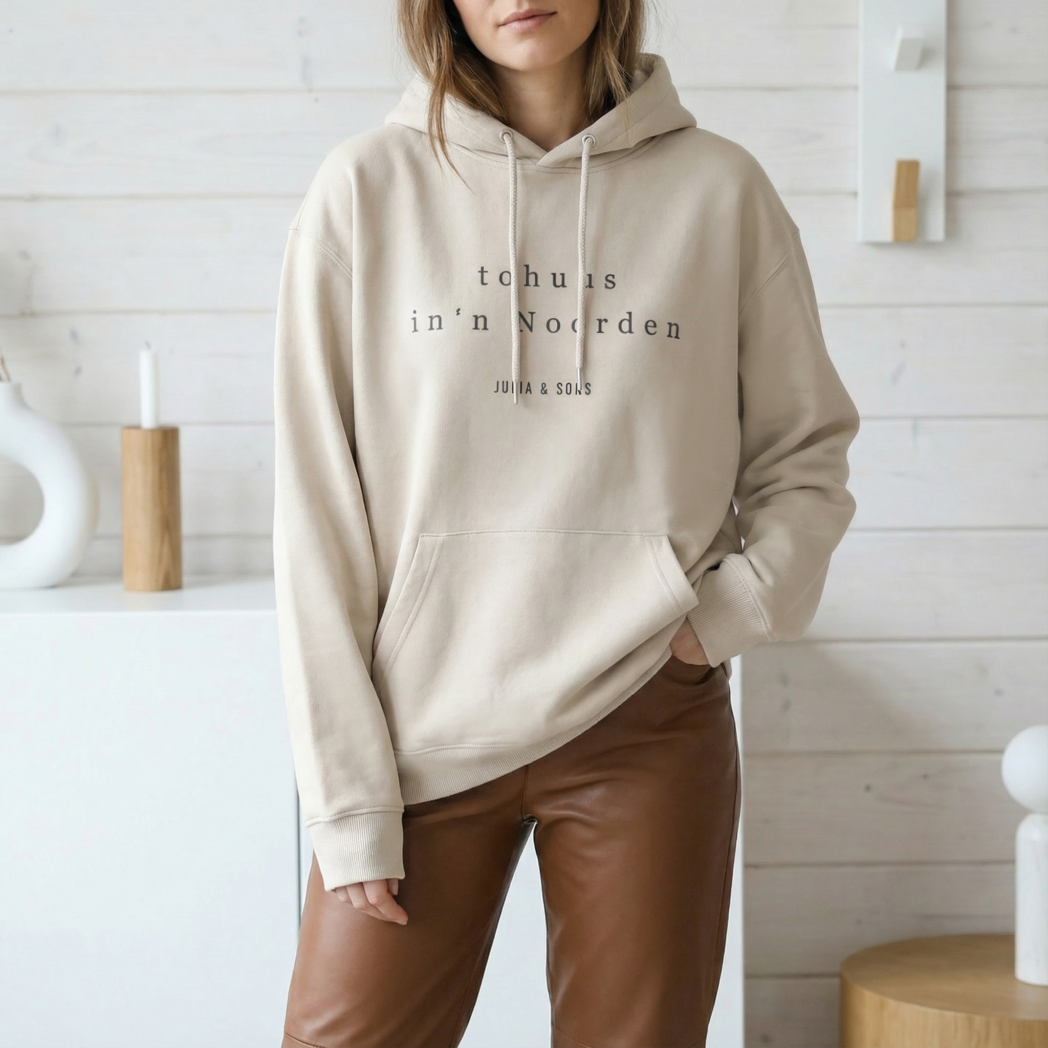 TOHUUS IN ´N NOORDEN – Hoodie – leicht oversize