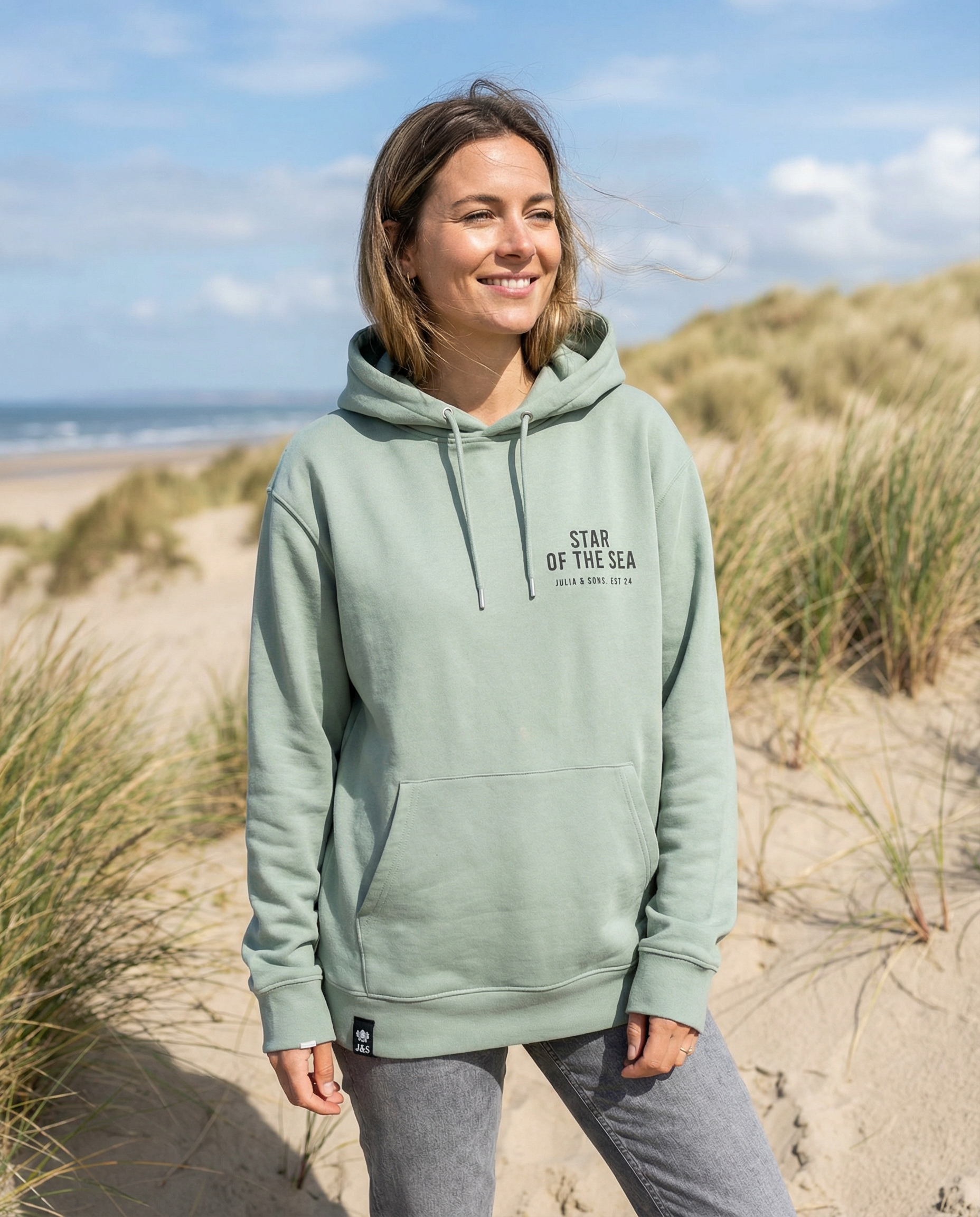 STAR OF THE SEA – Hoodie – leicht oversize