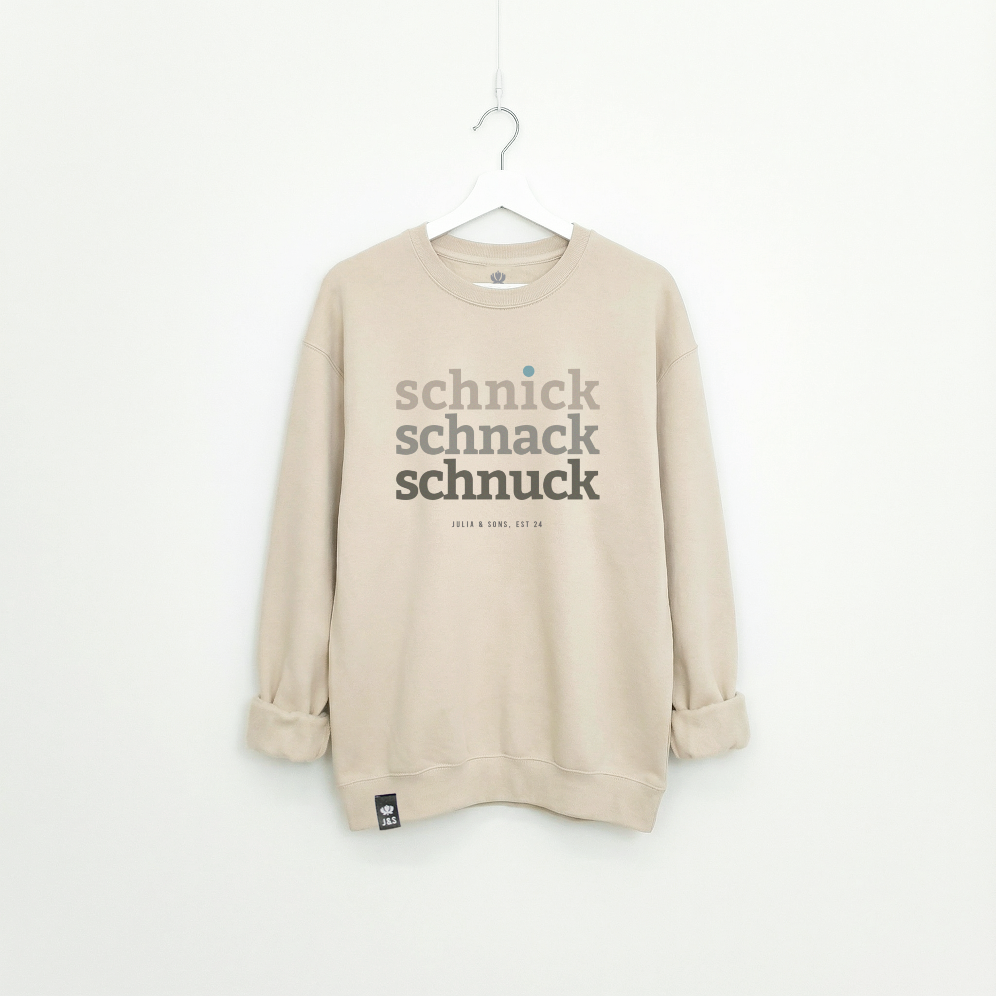 SCHNICK, SCHNACK, SCHNUCK – Sweatshirt – leicht oversize 