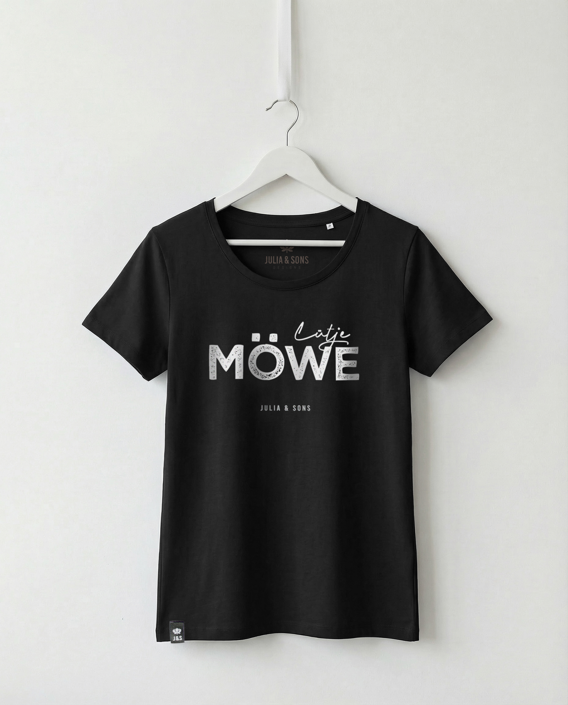 LÜTJE MÖWE – T-Shirt – Damen Lightweight 