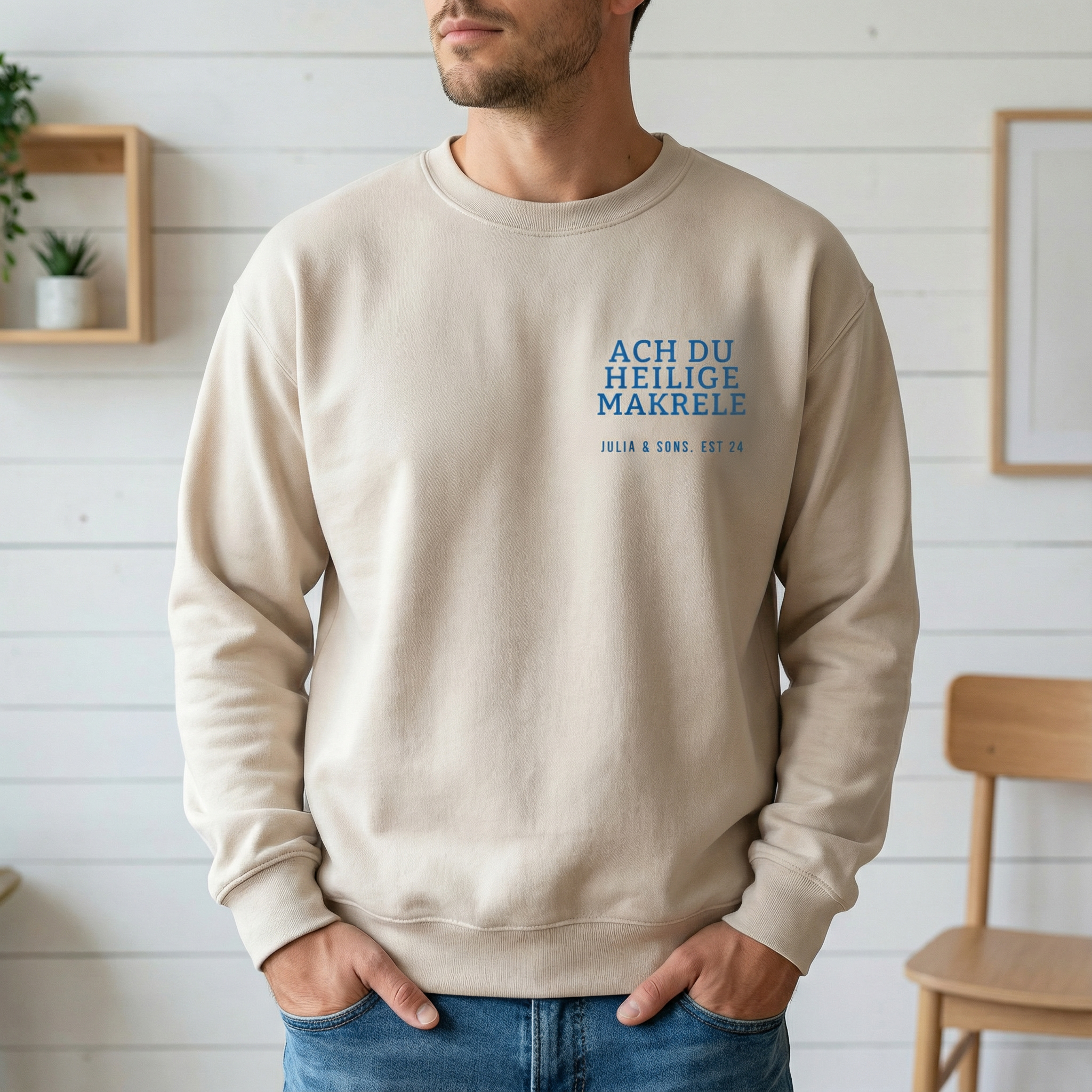 HEILIGE MAKRELE – Sweatshirt 