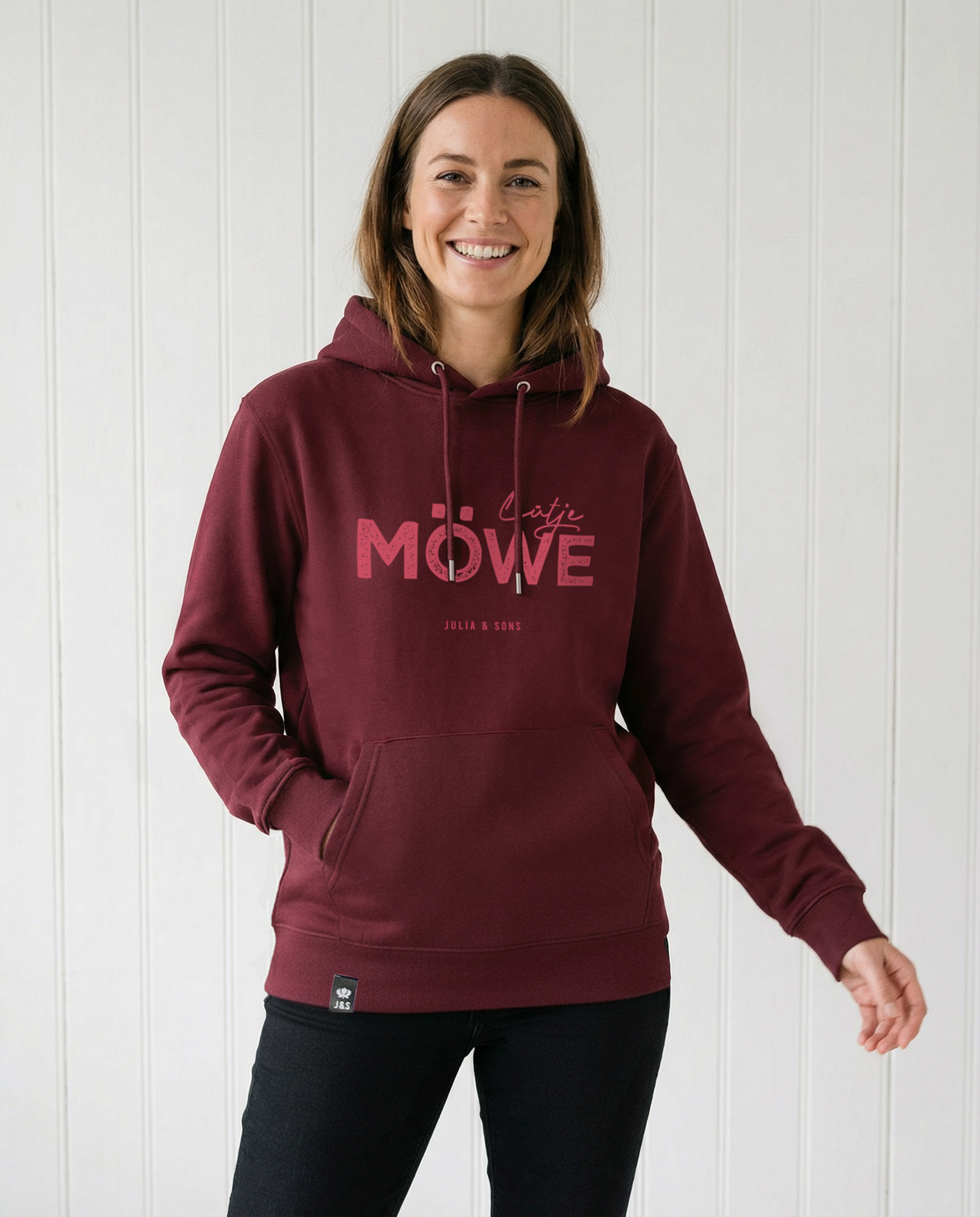 LÜTJE MÖWE – Hoodie – leicht oversize