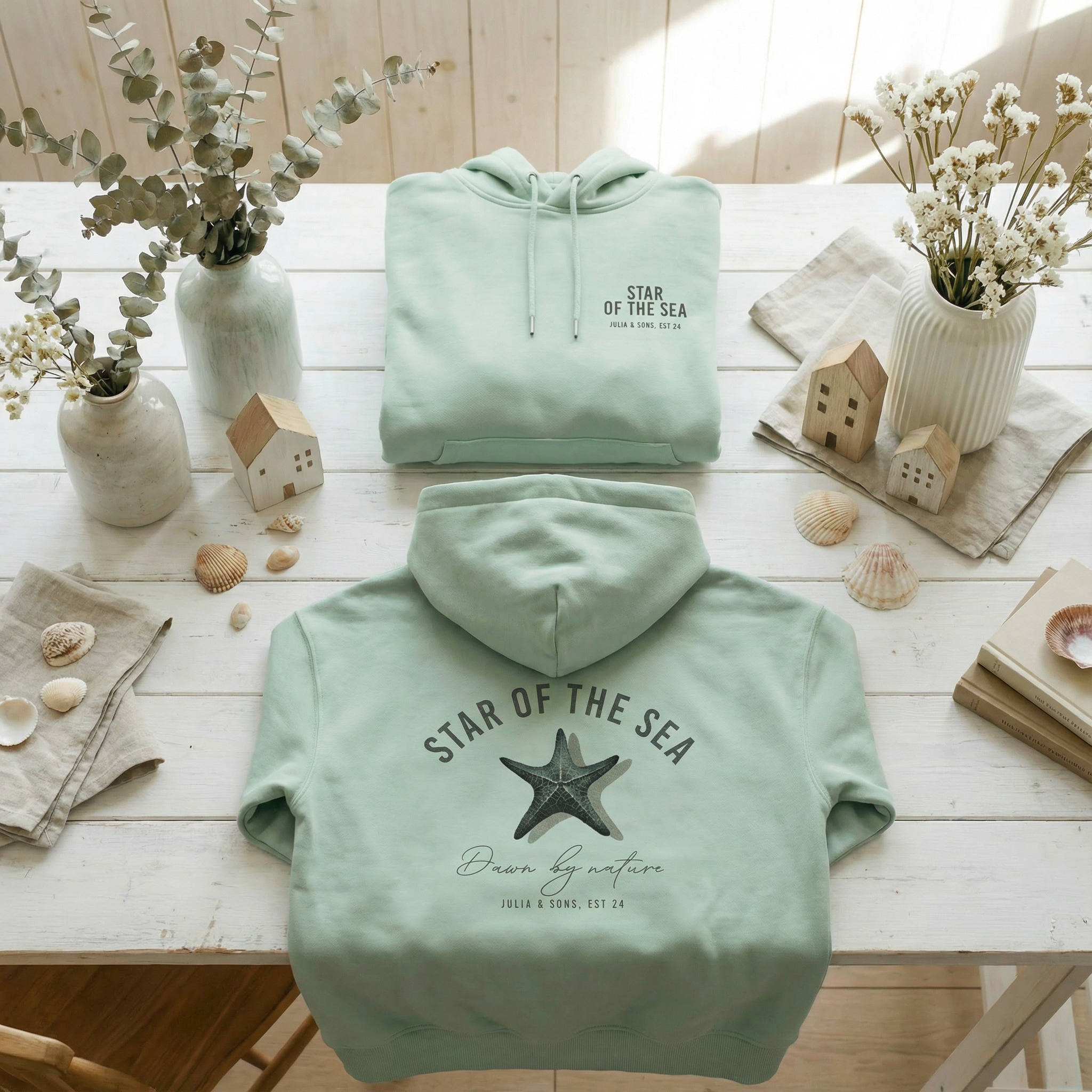 STAR OF THE SEA – Hoodie – leicht oversize