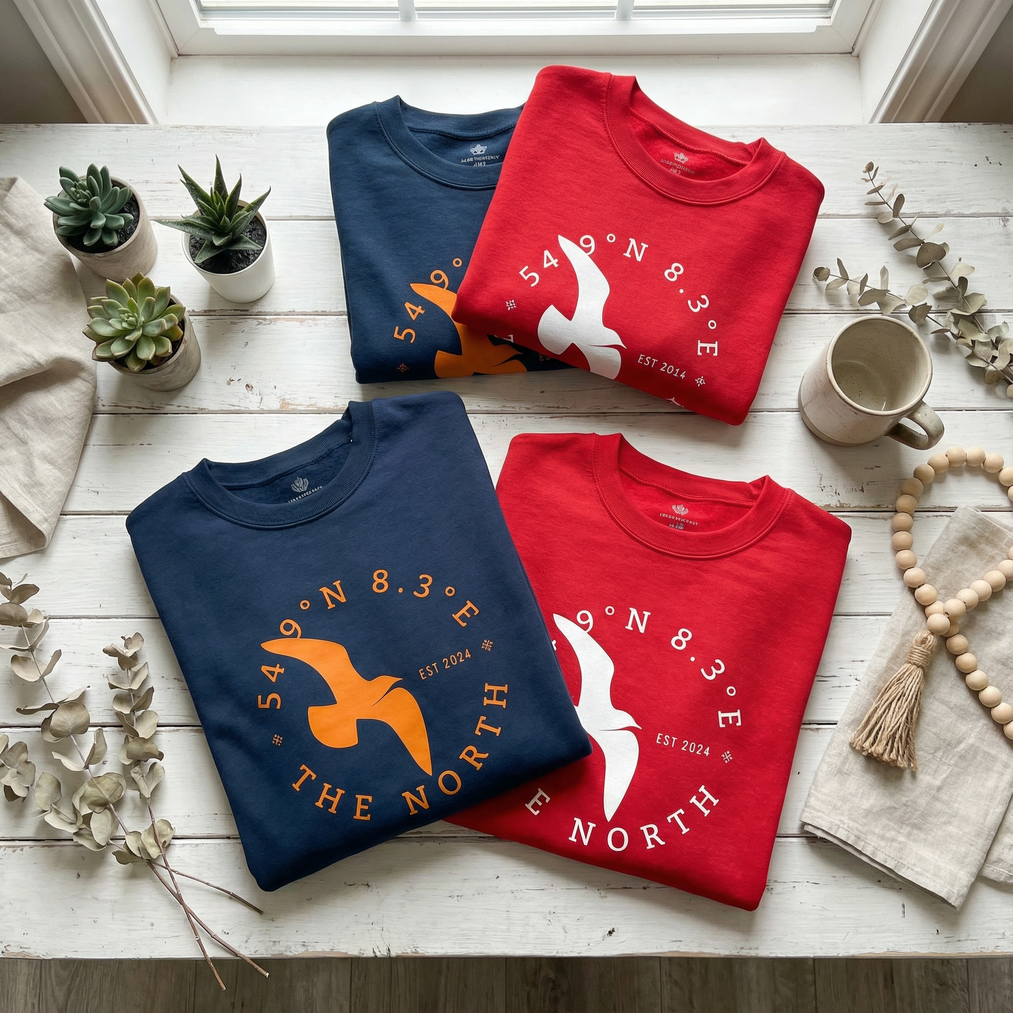 THE NORTH – Sweatshirt – leicht oversize 