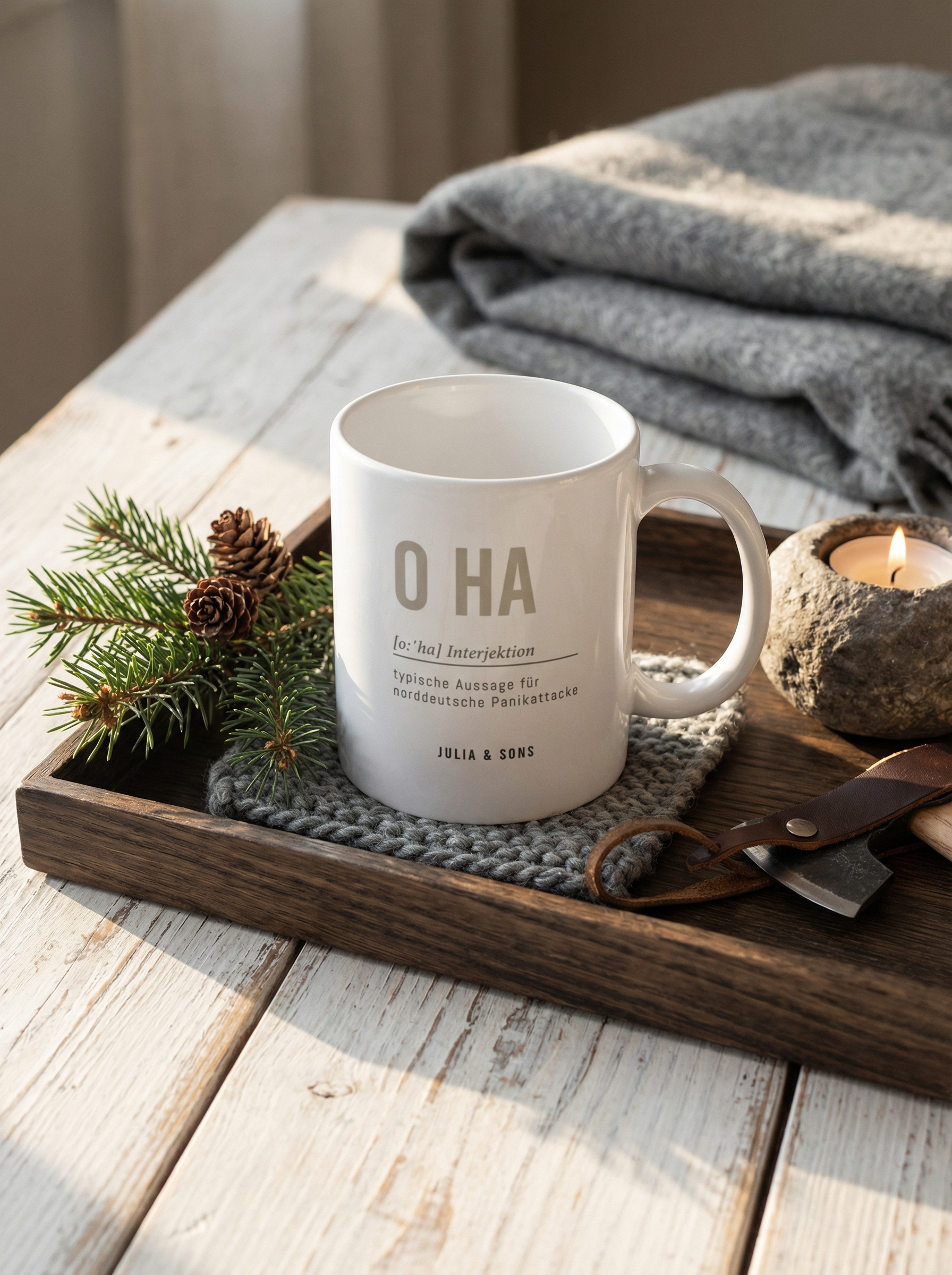 O HA - Becher | Nordisches Design