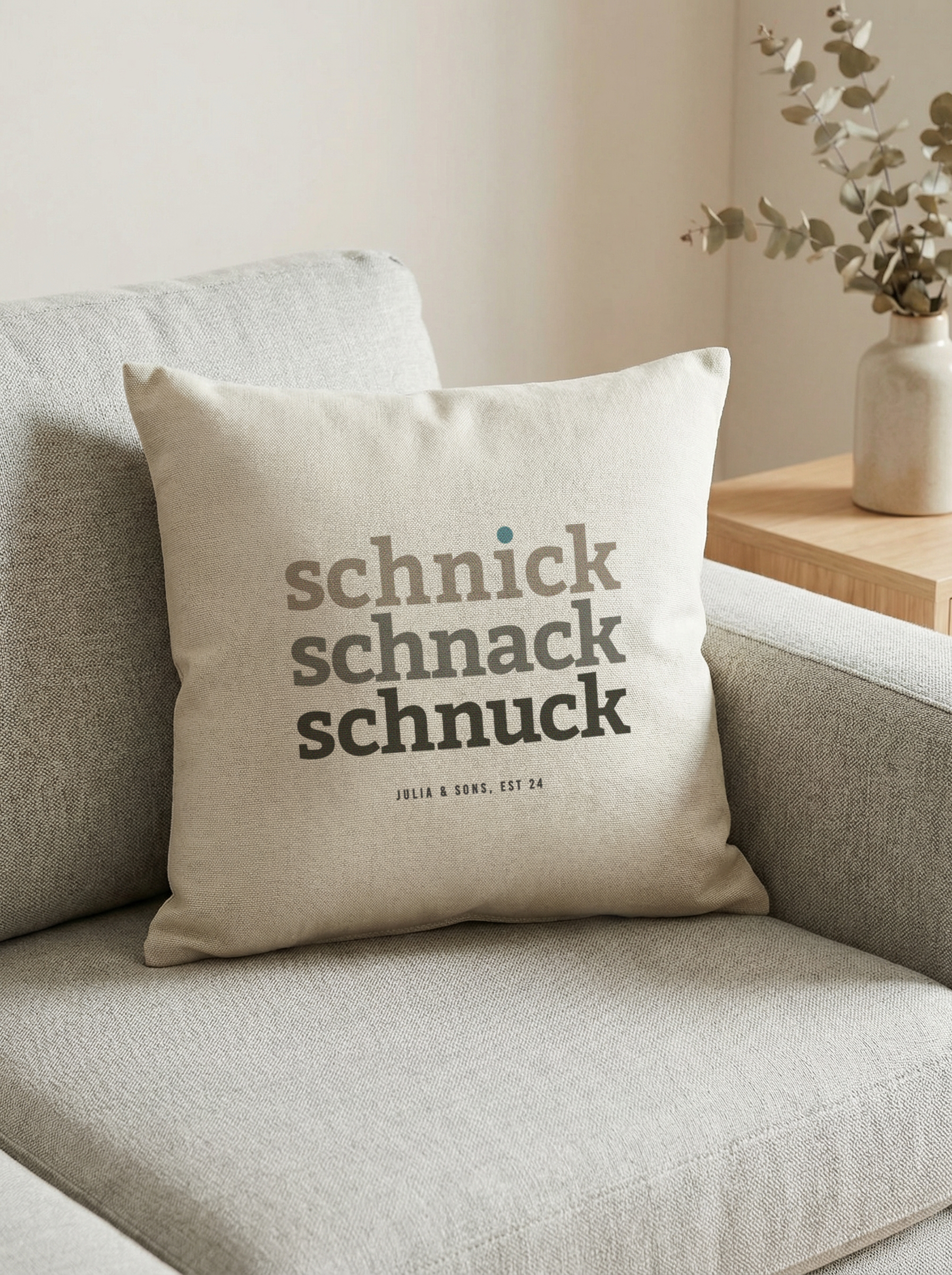 SCHNICK - Kissen mit Füllung | Nordisches Wohndesign