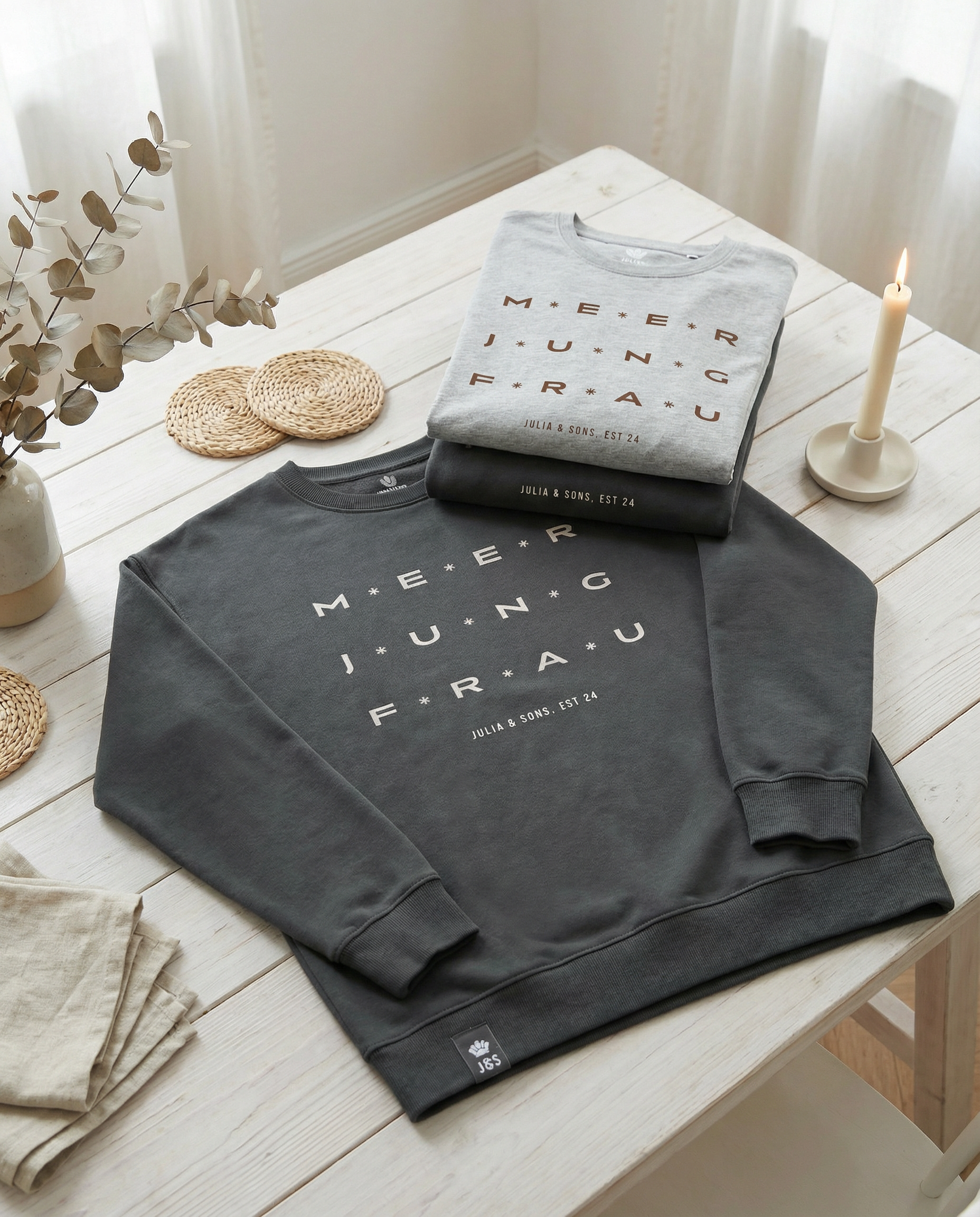 MEERJUNGFRAU – Sweatshirt – leicht oversize 