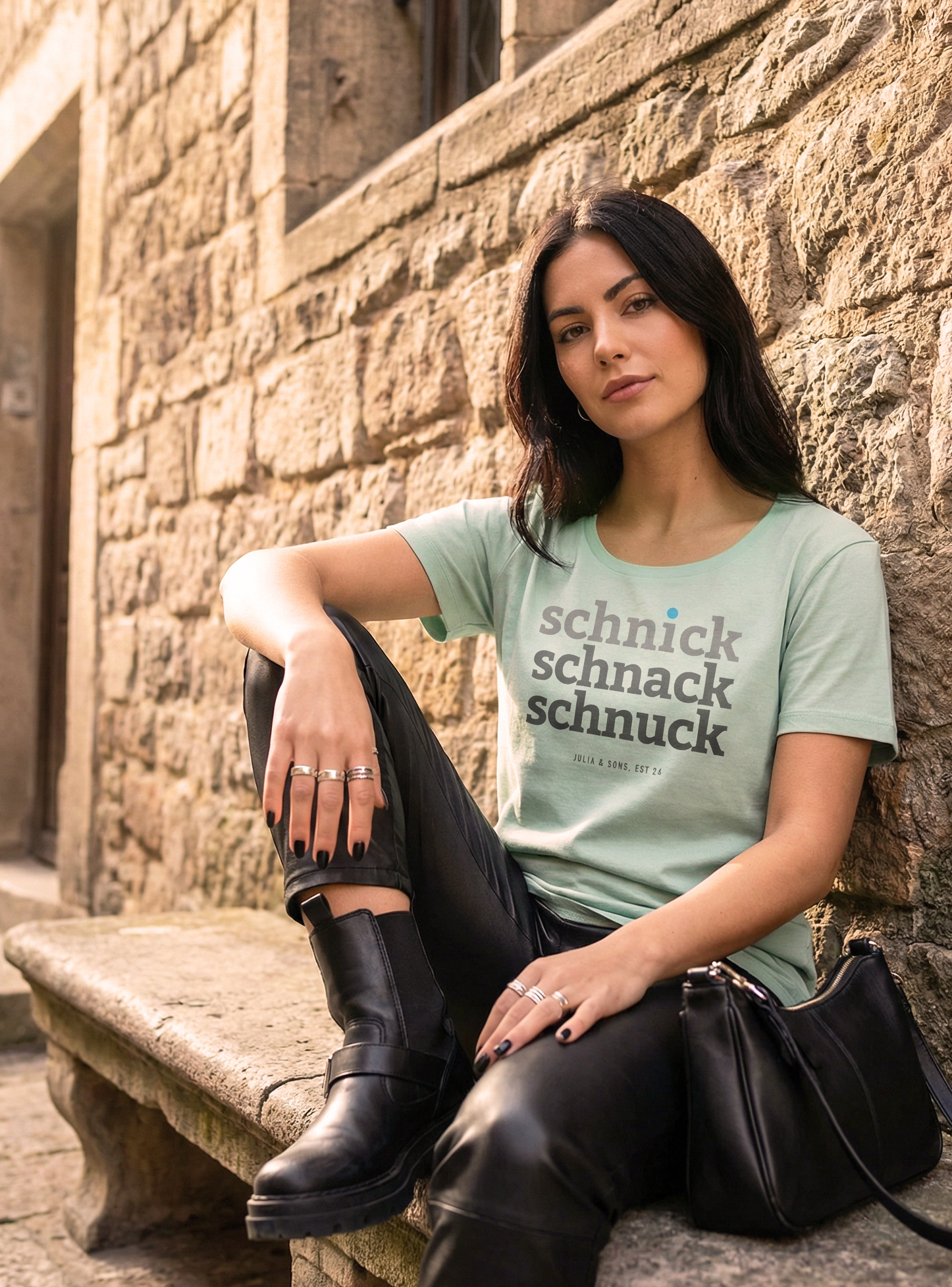 SCHNICK, SCHNACK, SCHNUCK – T-Shirt – Damen Lightweight 