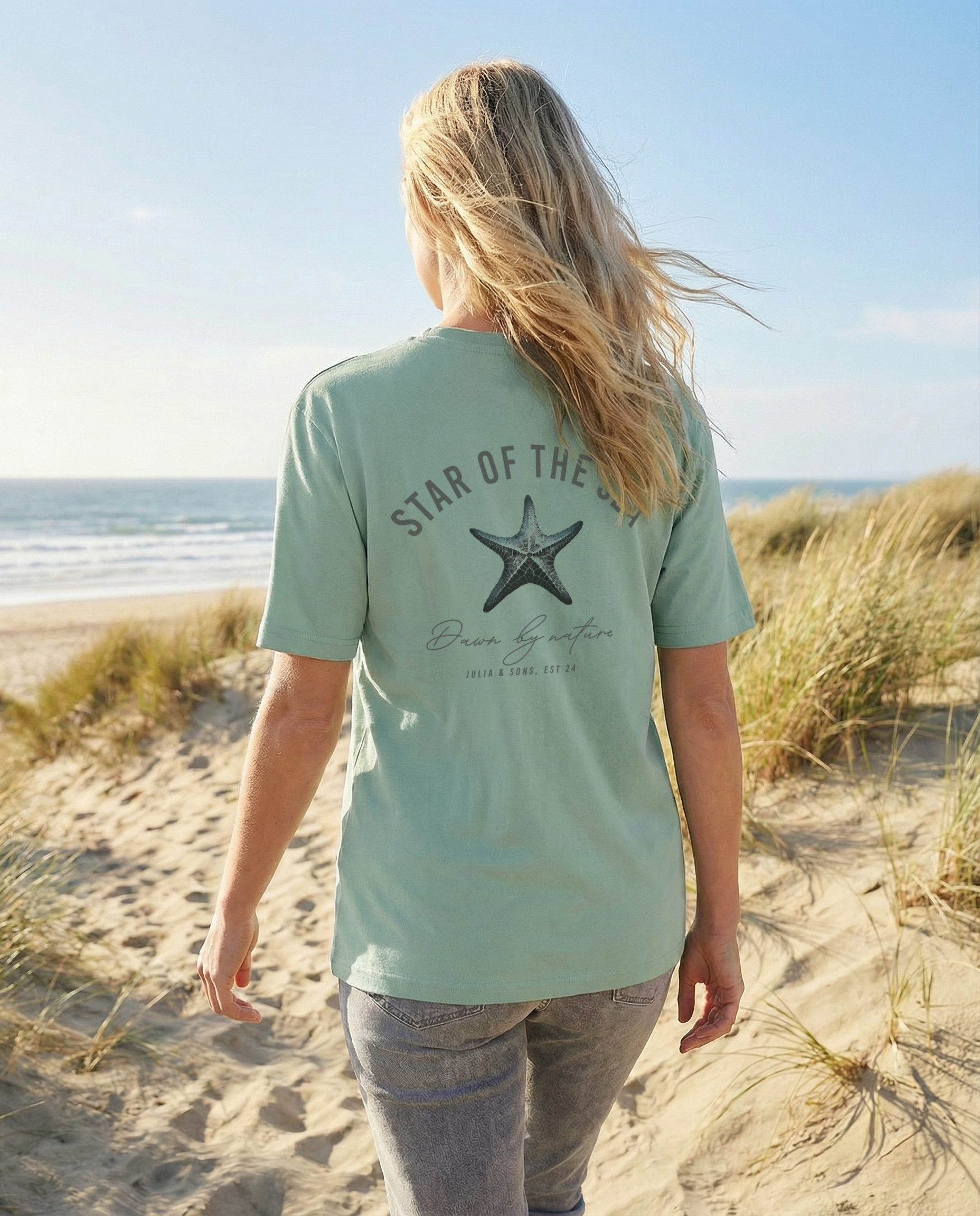 STAR OF THE SEA  - T-Shirt - leicht oversize