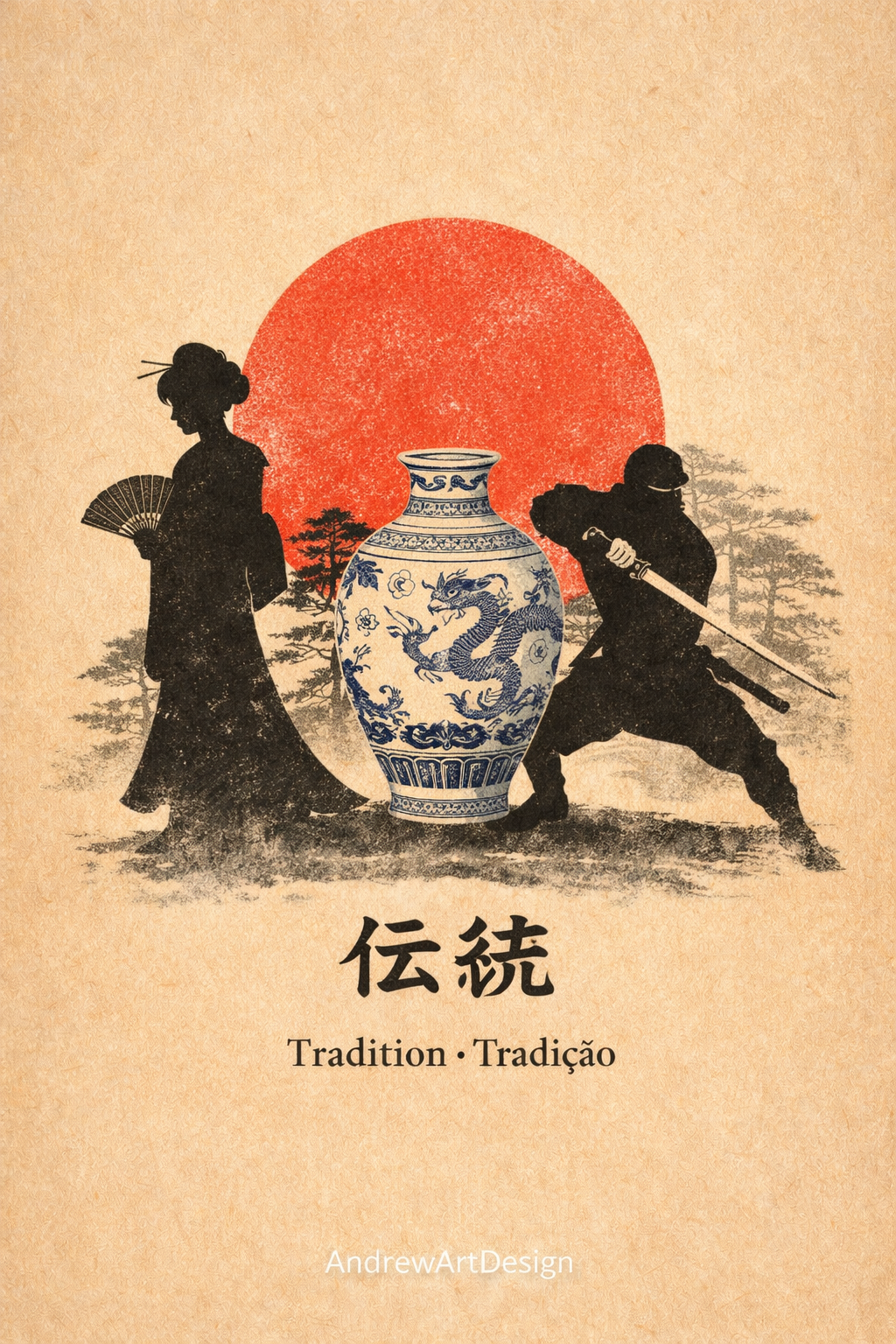 A força silenciosa da tradição oriental.