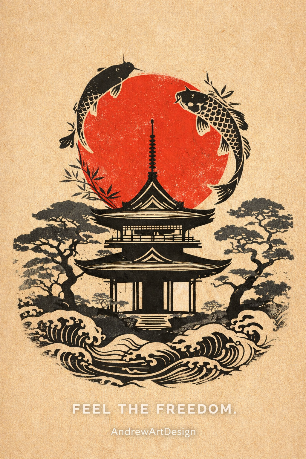 Camiseta Arte Viva – Harmonia Zen