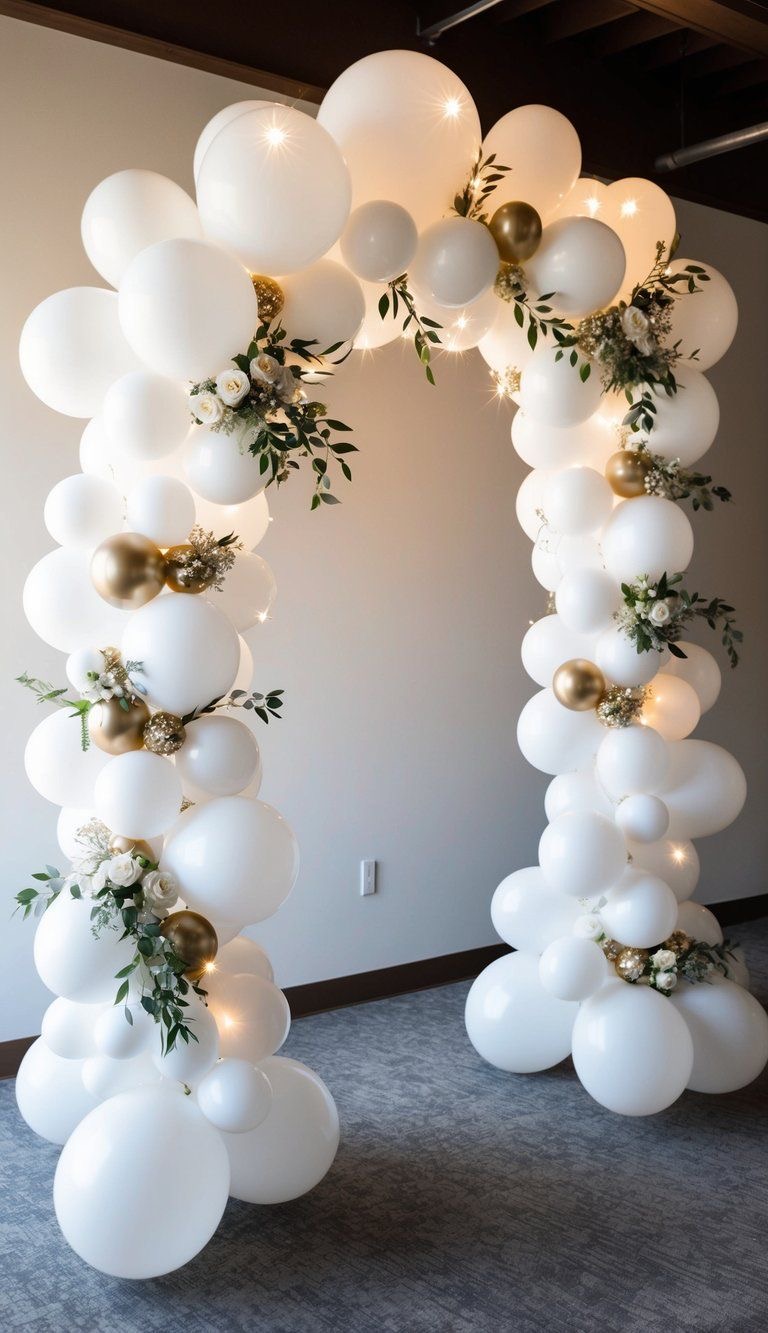 Elegant Balloon Arch