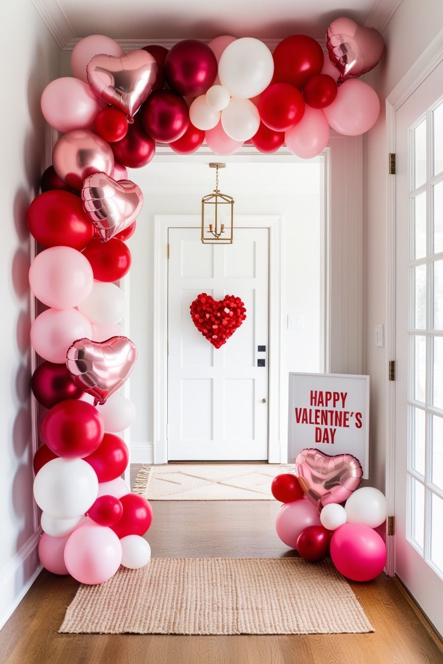 Valentine's Day Balloon Arch